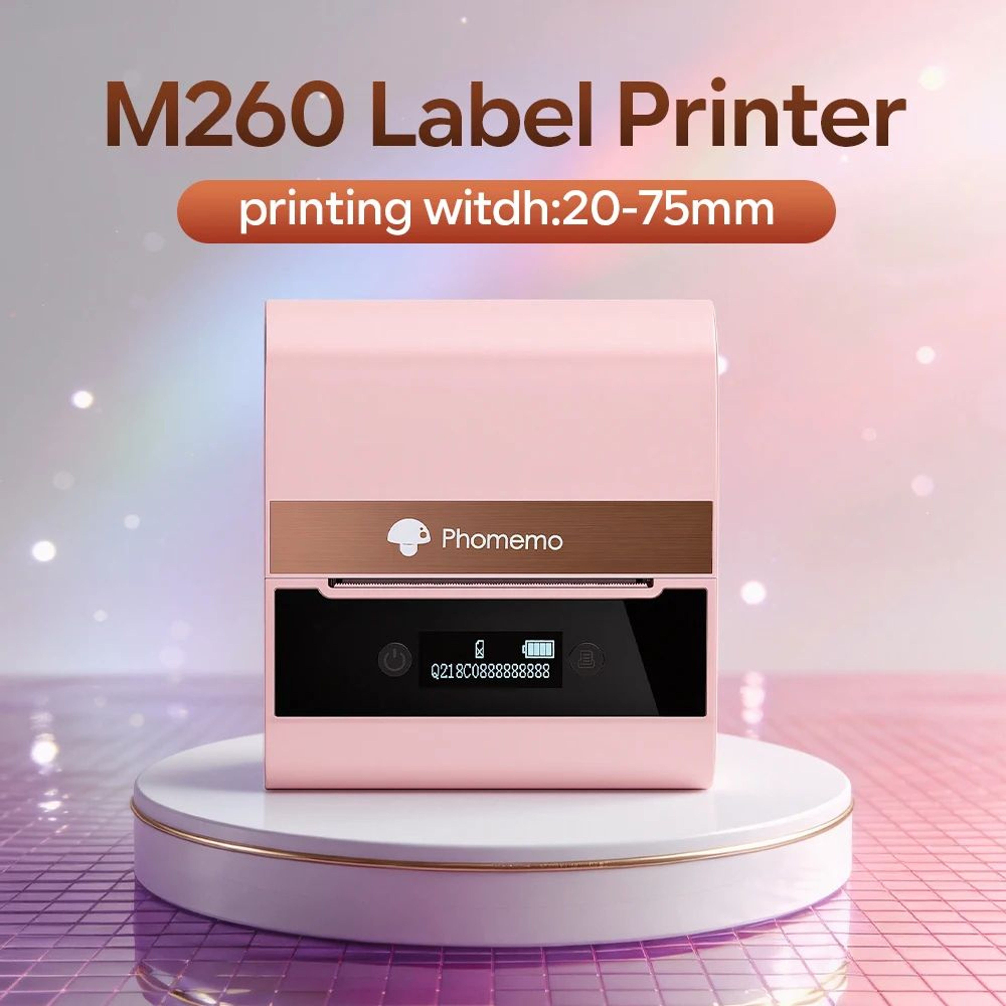 Phomemo M260 Portable Bluetooth Thermal Label Maker For Home And Business 0