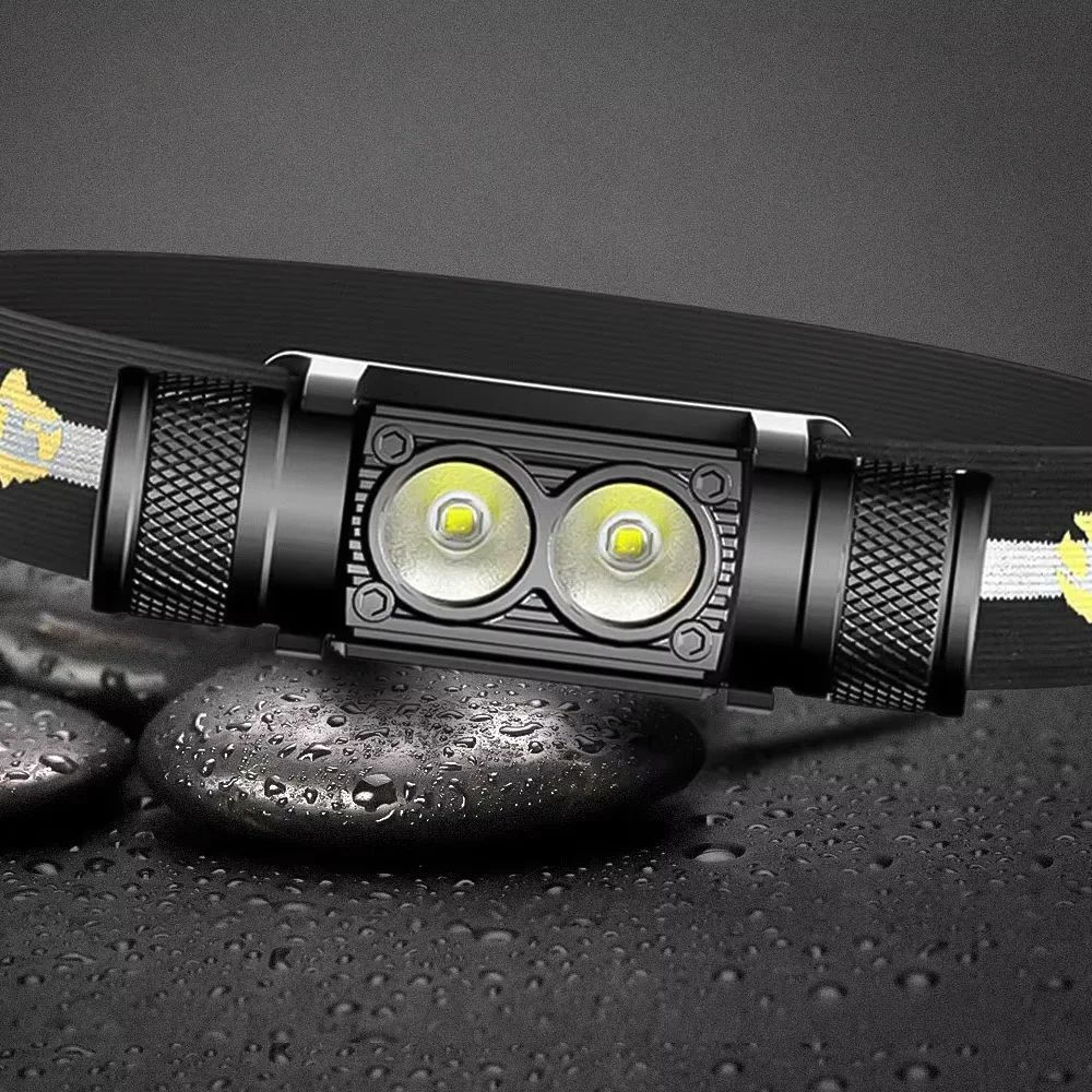 HOMEFISH USB LED Headlamp For Fishing Camping And Outdoor Activities 0