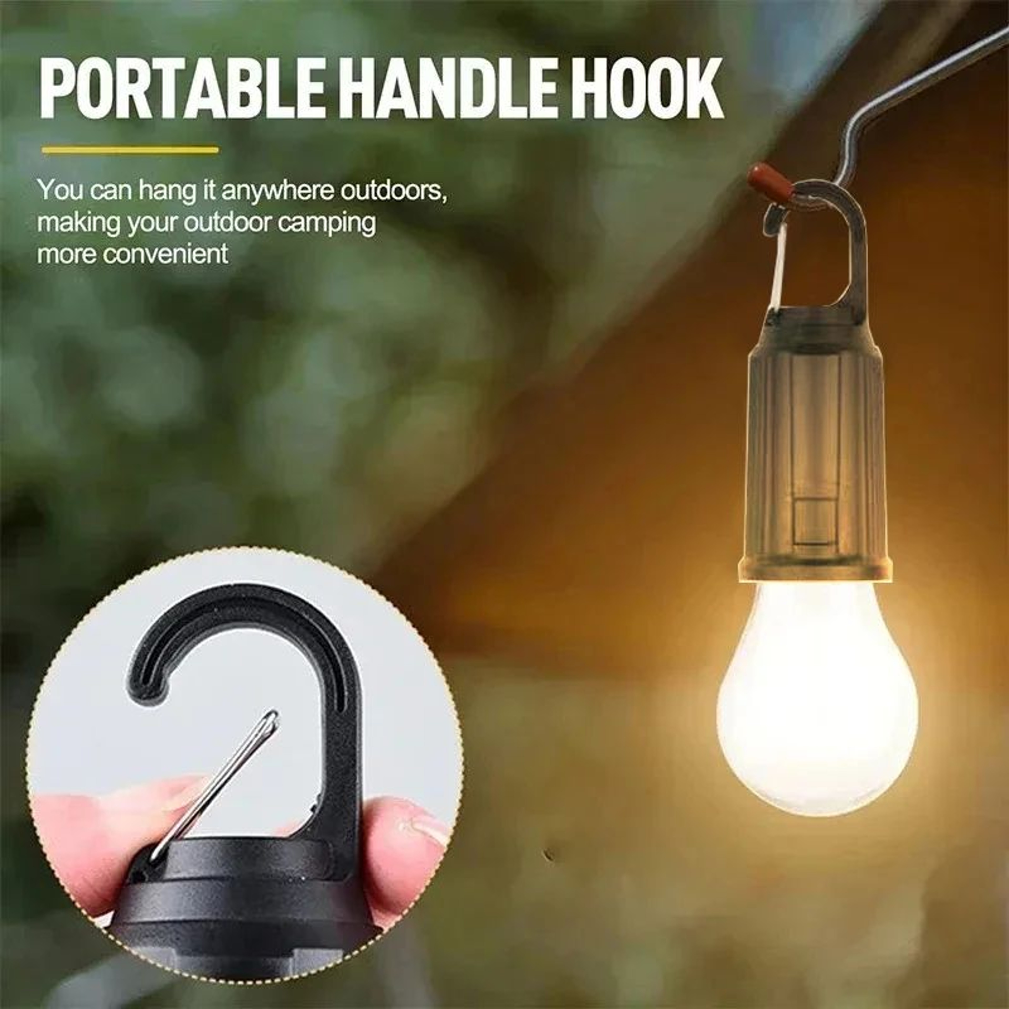 Retro Solar Rechargeable Camping Lantern With Filament Style Light 4