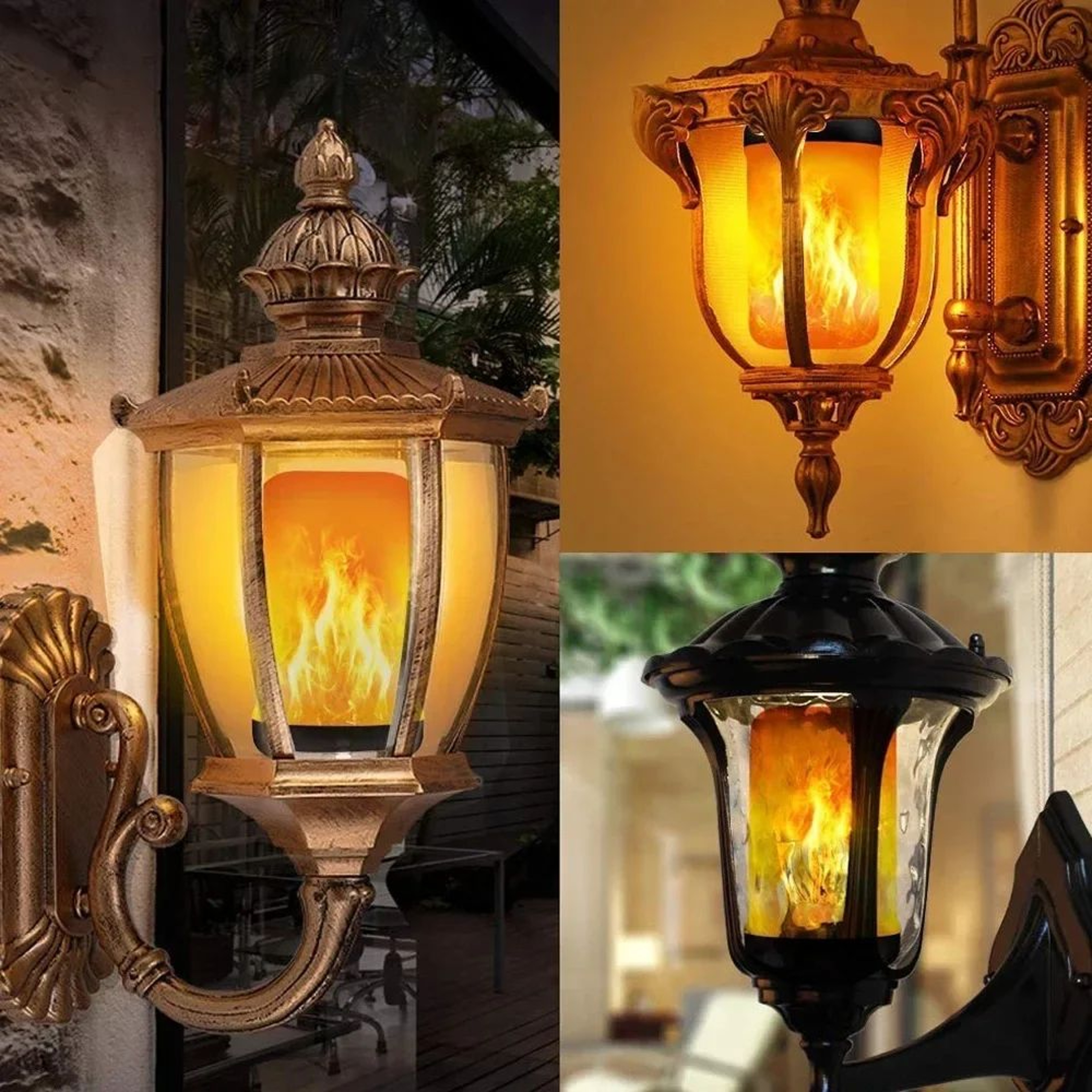 E27 LED Flame Effect Bulb With Multiple Lighting Modes 3