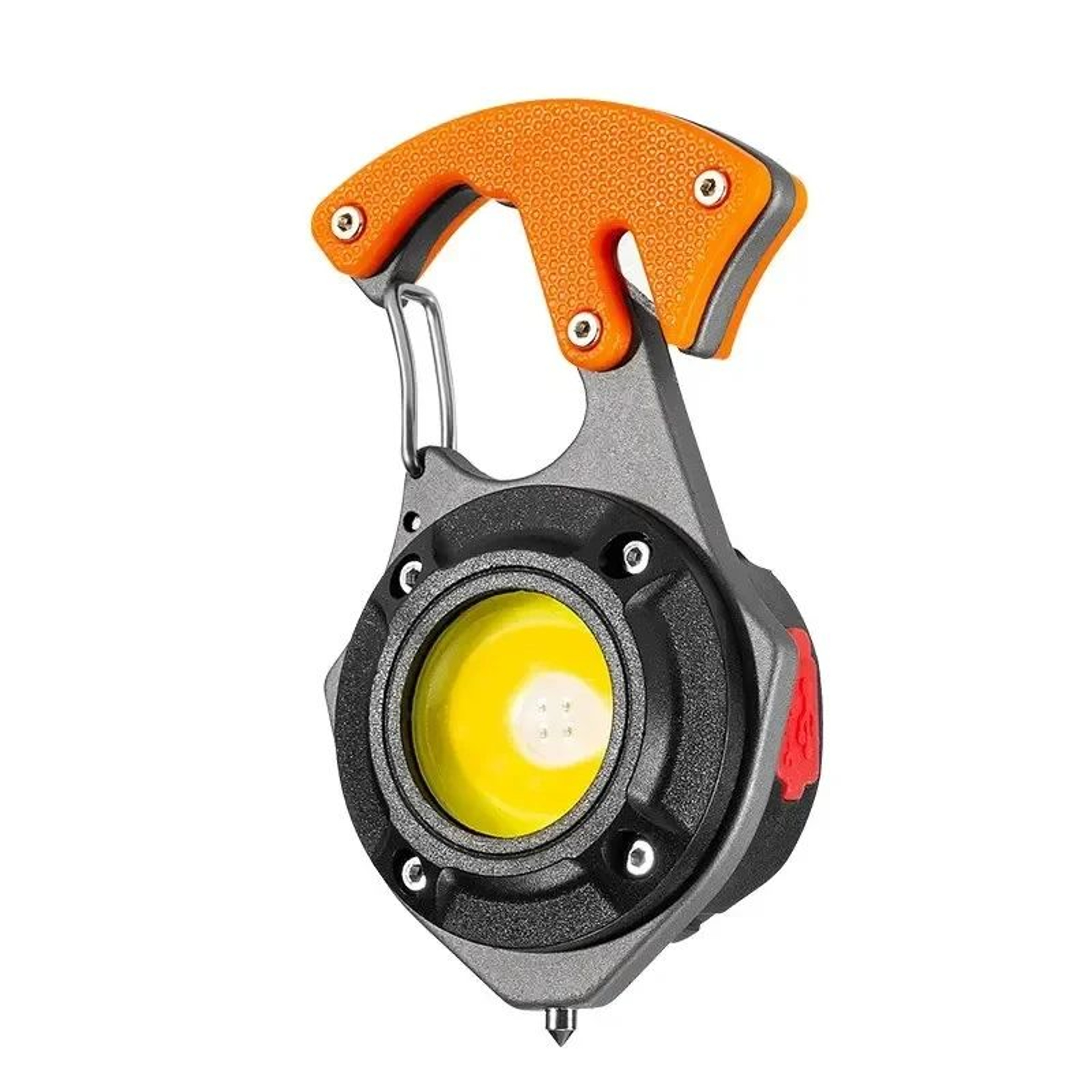 Portable Rechargeable COB Keychain Flashlight With USB C Charging 1