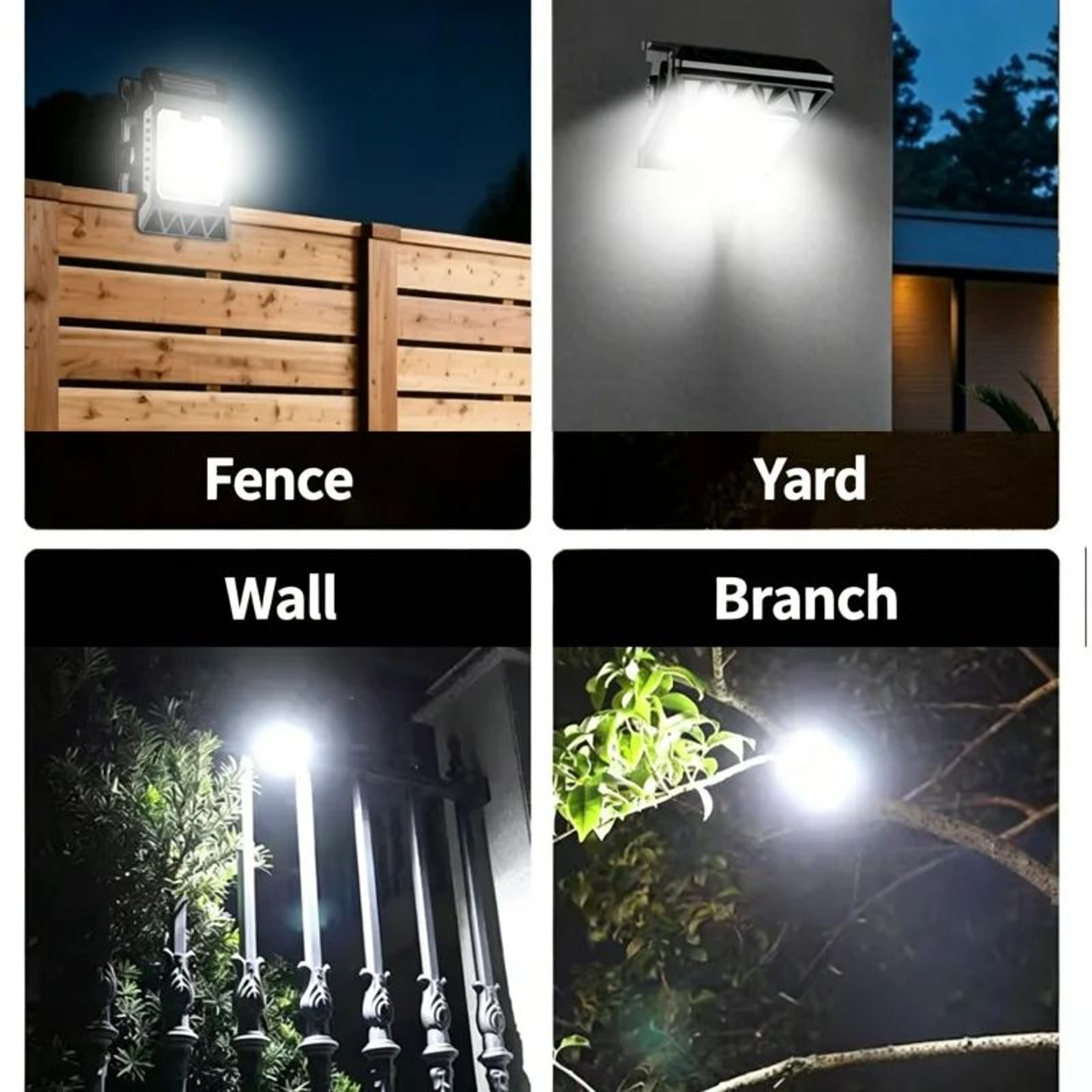 Solar Clamp On LED Motion Sensor Light With Three Lighting Modes 3