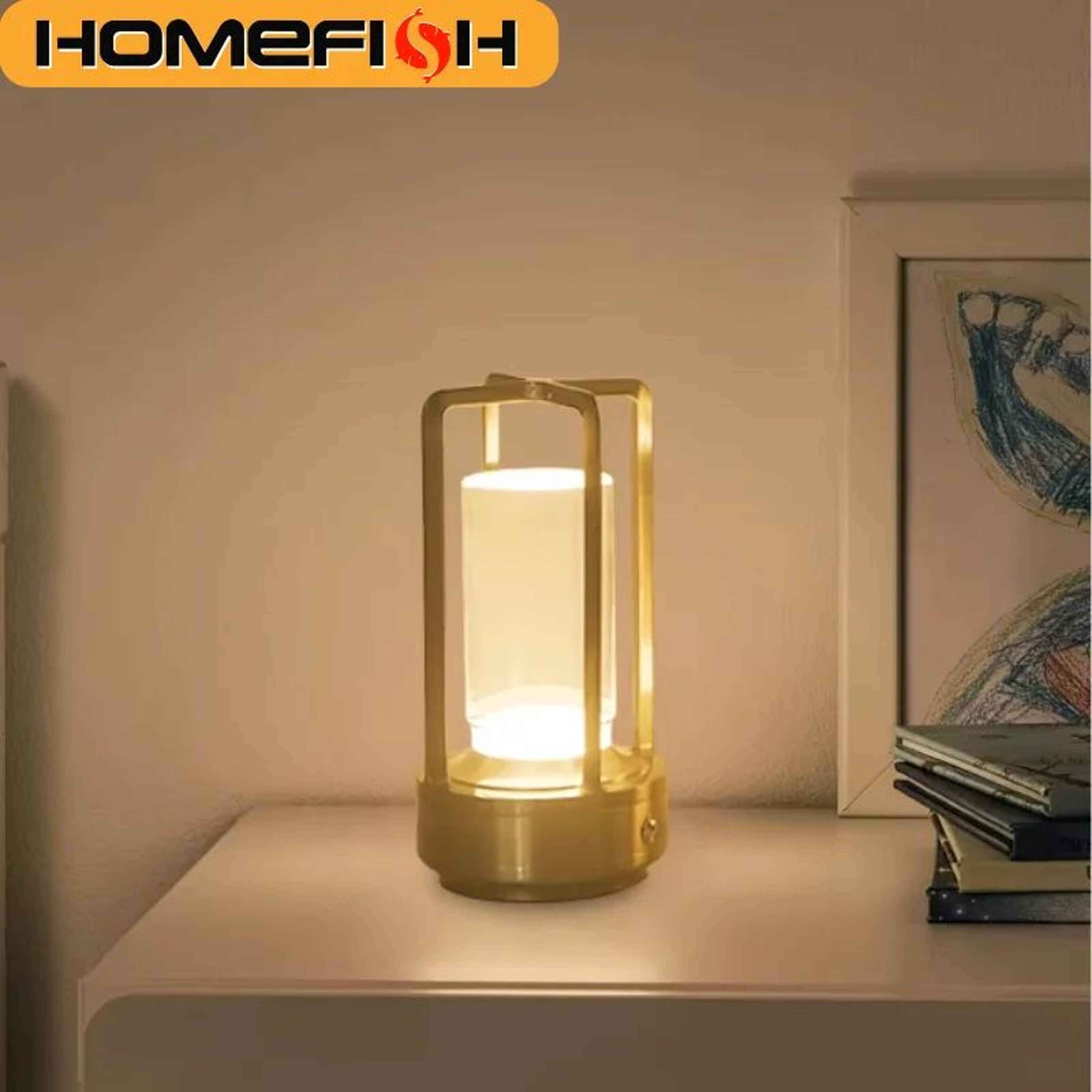 Mini Rechargeable LED Book Light With Three Colors And Adjustable Clip For Bedrooms Living Rooms 0