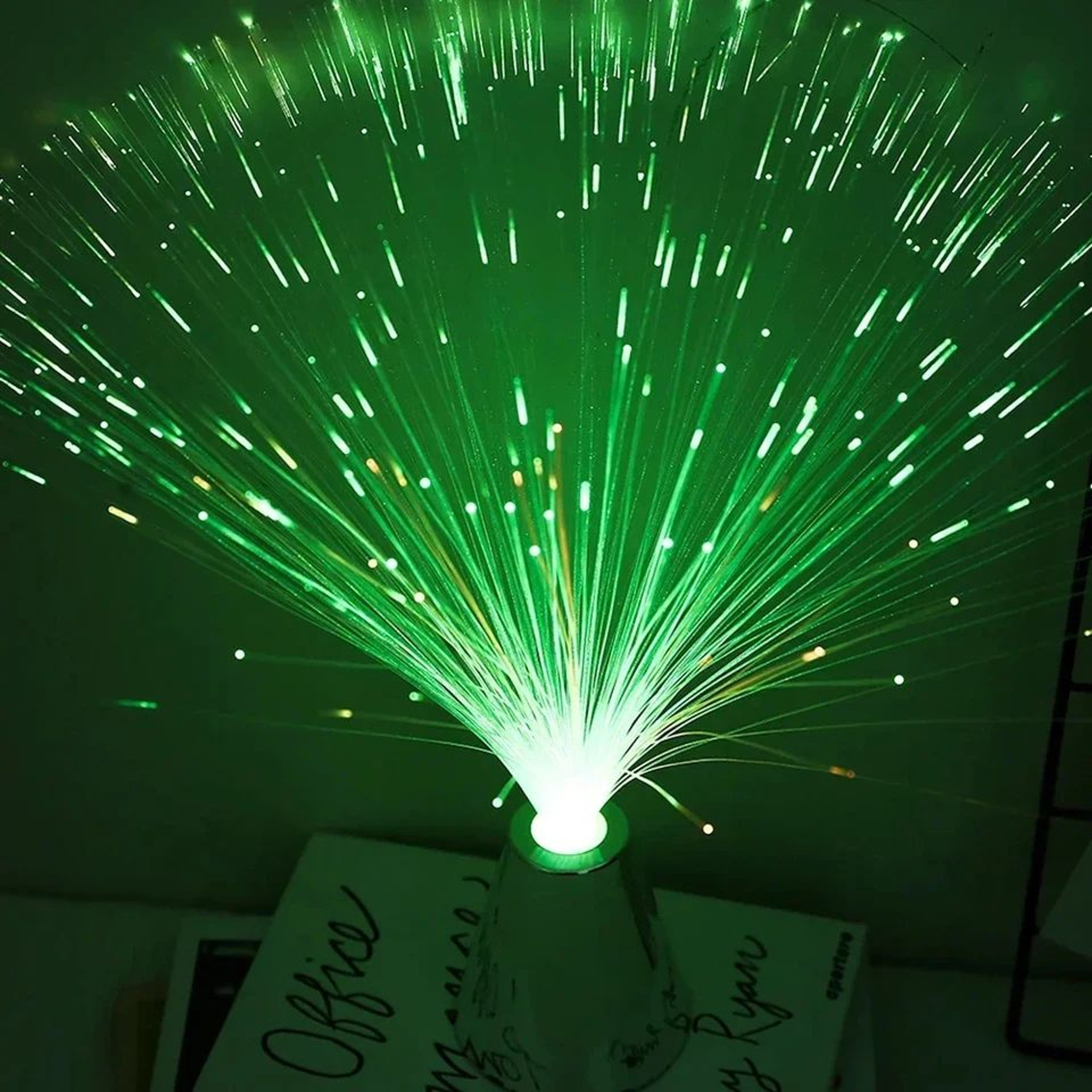 Color Changing Fiber Optic LED Night Light For Table Centerpiece Decor 4
