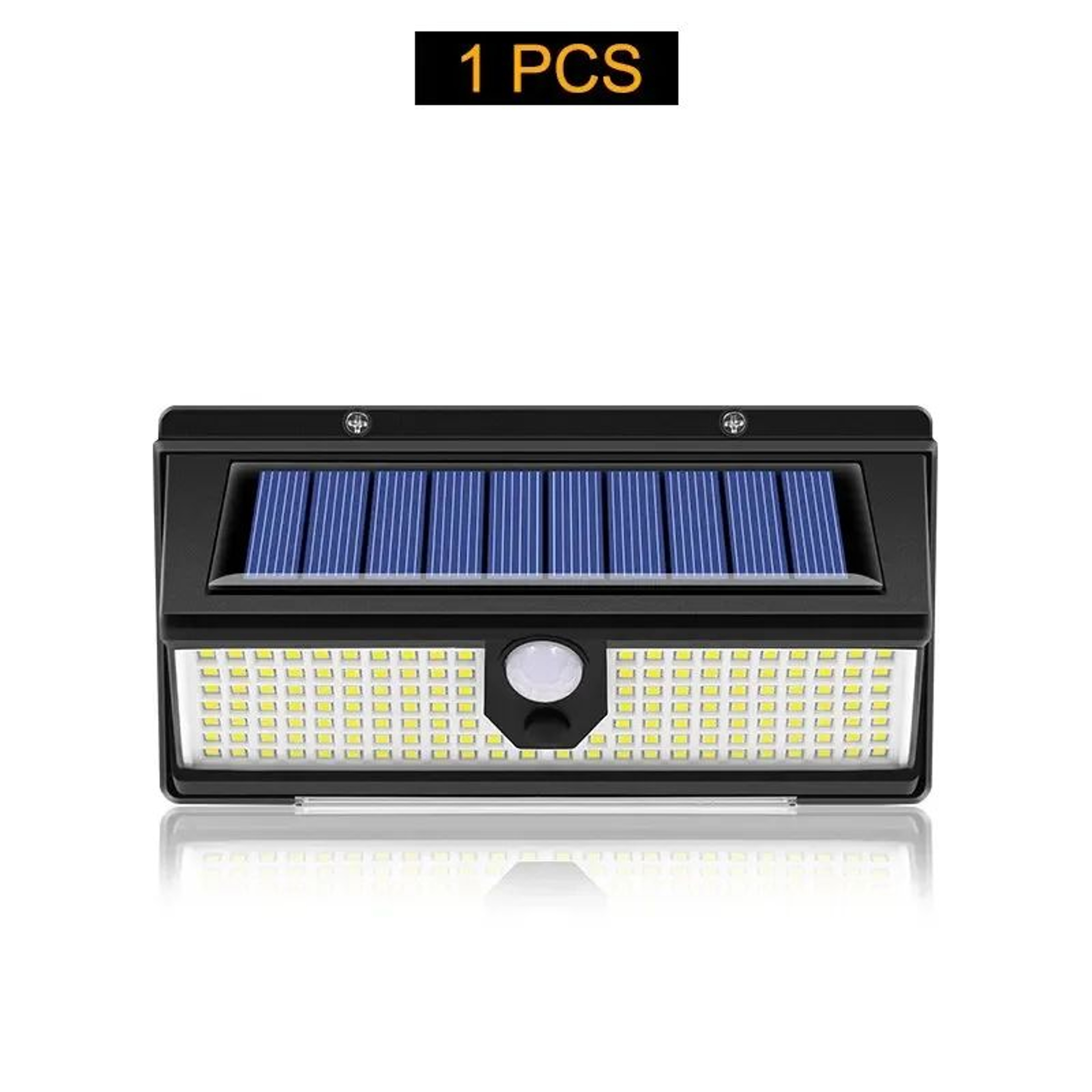 HOMEFISH 190 LED Solar Motion Sensor Wall Light For Yard Door Patio With Four Modes 6