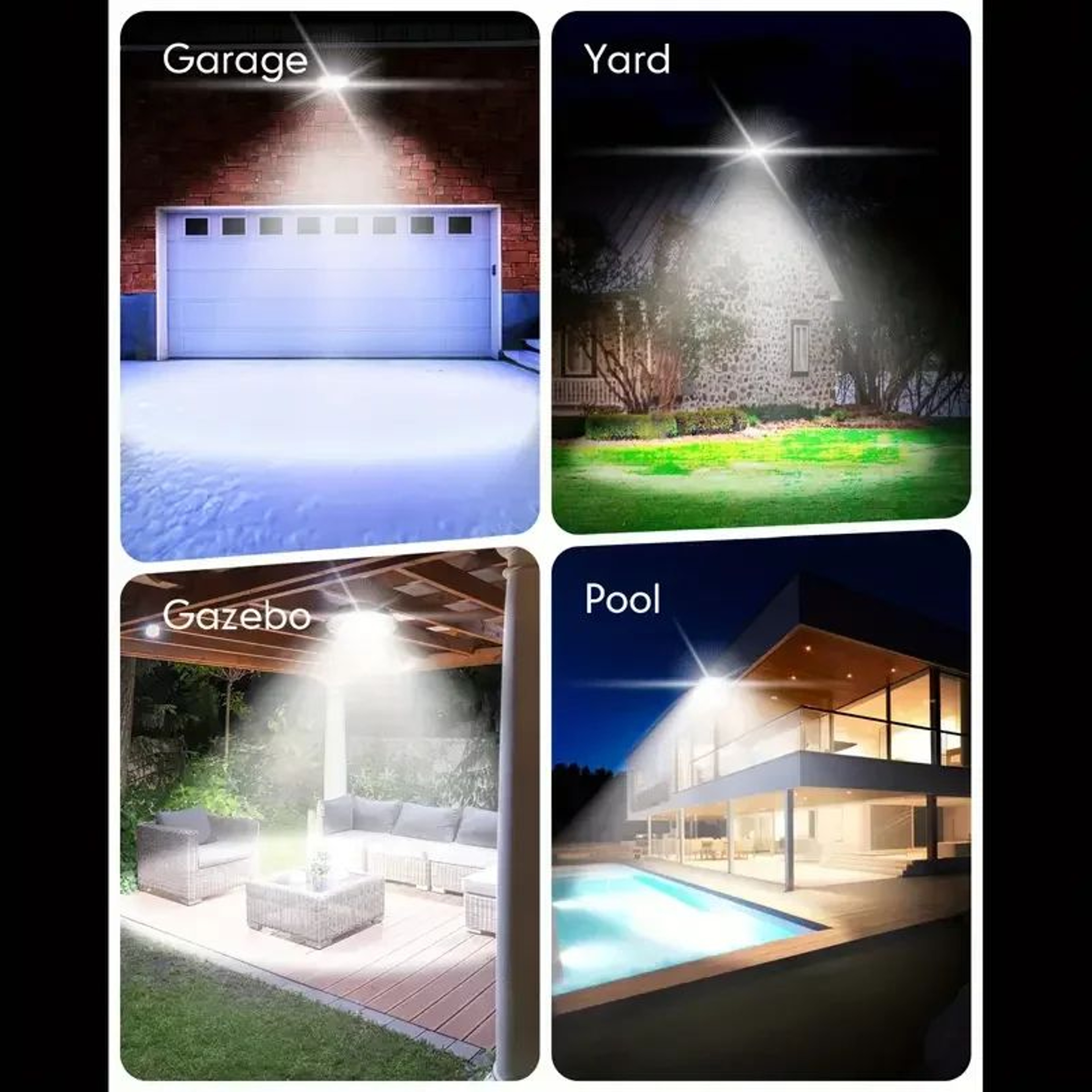 Outdoor Solar Motion Sensor Wall Light With Remote Control 5