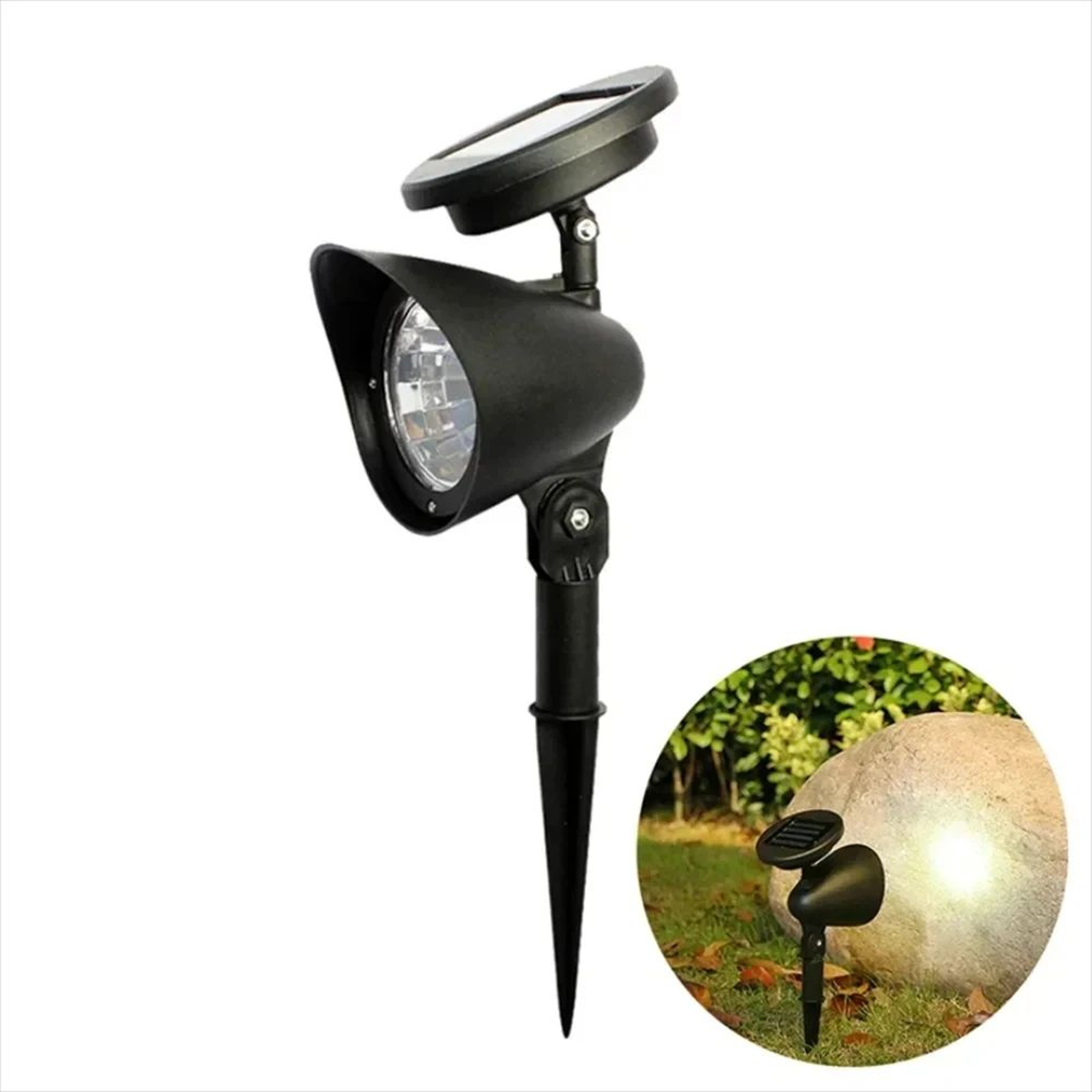 Solar LED Garden Spotlight IP65 Outdoor Landscape Light For Lawn Courtyard Pathway 10
