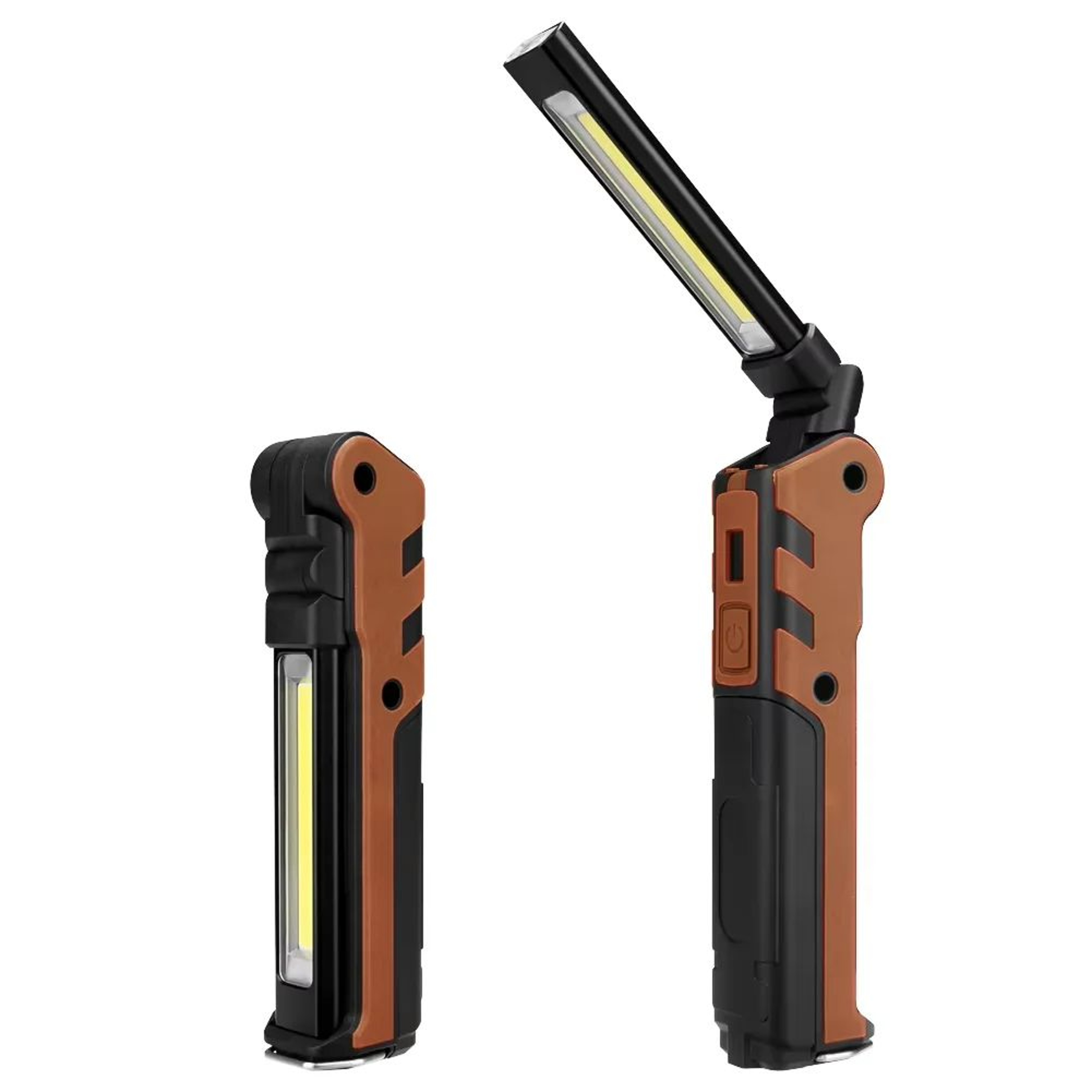 Rechargeable COB LED Work Light With Magnet Hook And Power Bank For Car Repair Camping 13