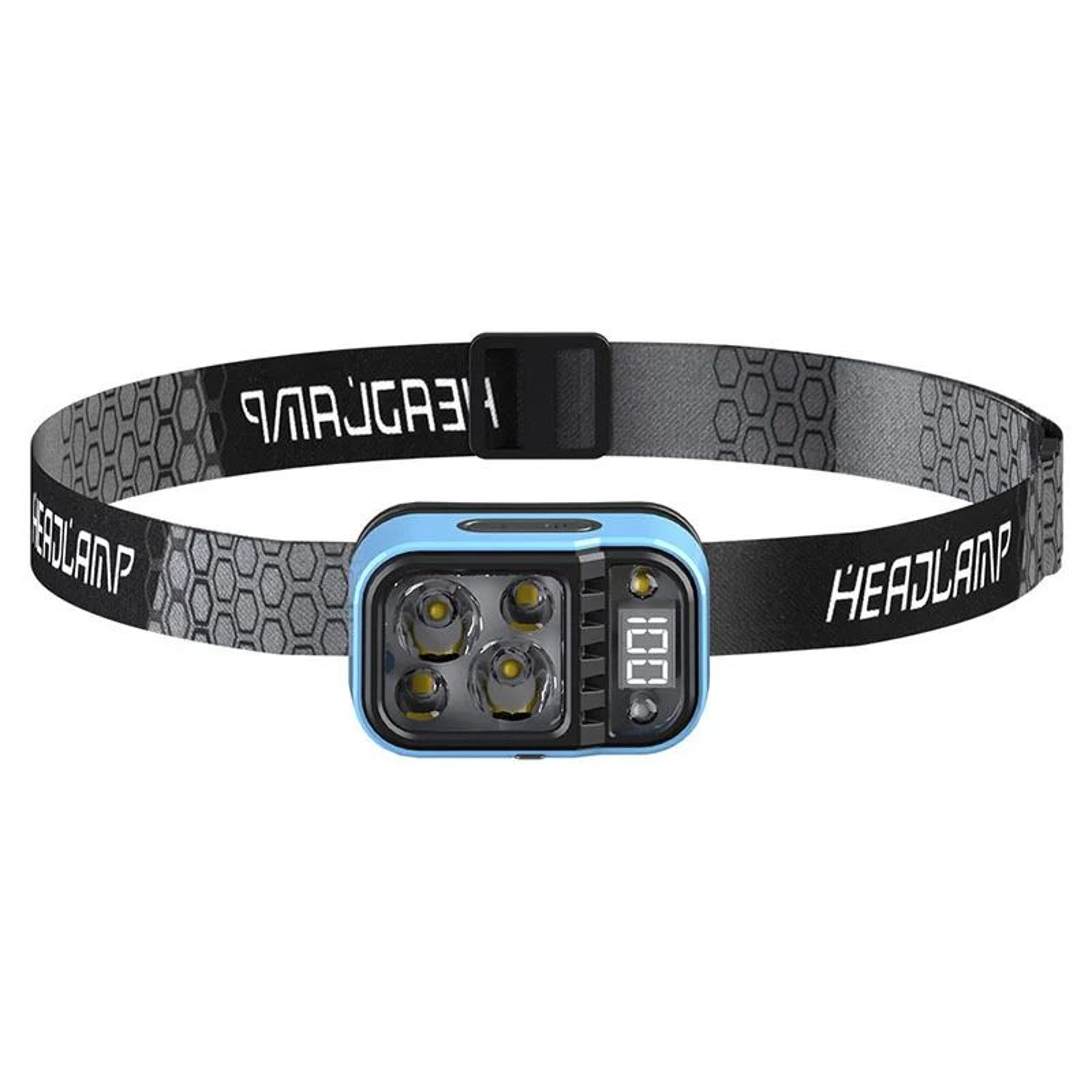 Rechargeable XPG COB LED Headlamp With Sensor And Battery Indicator 3