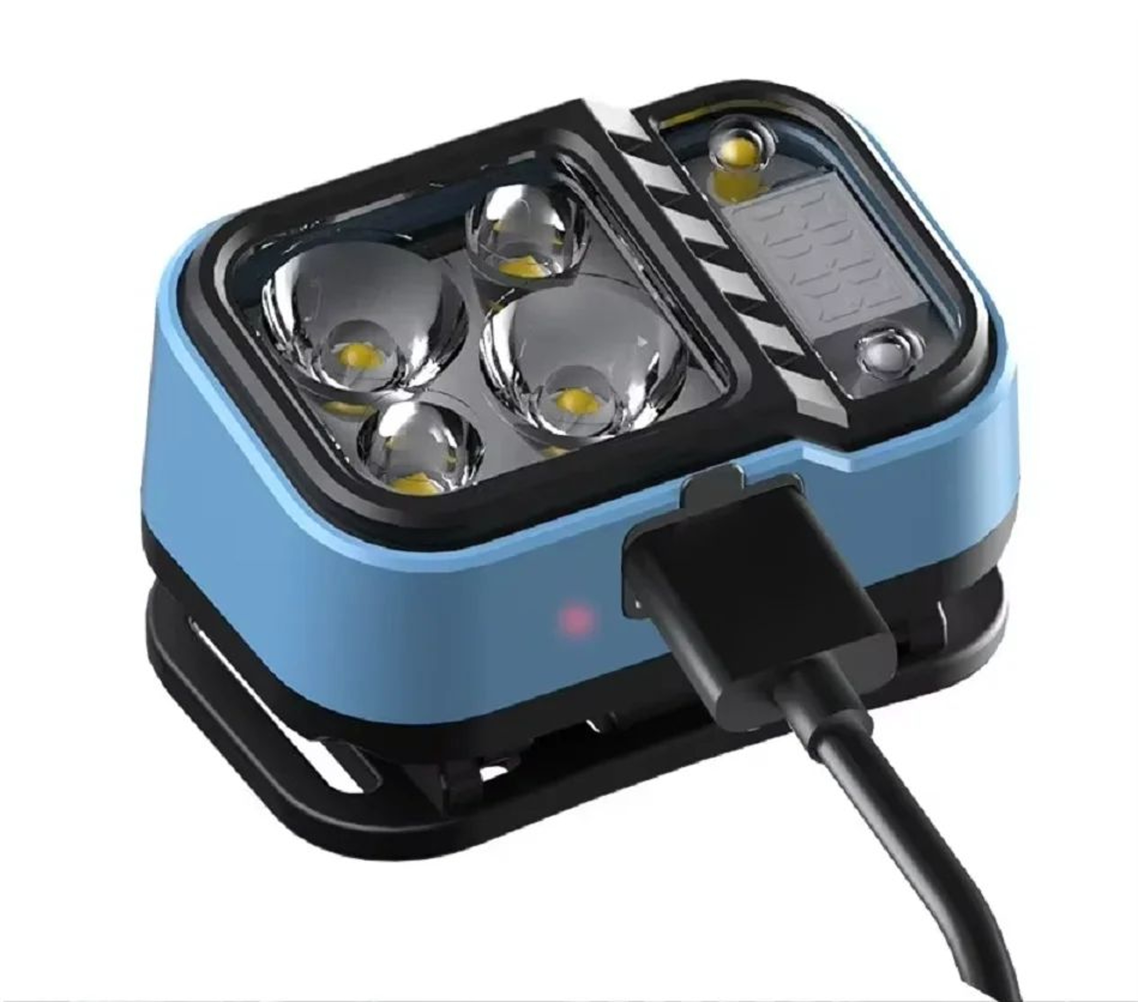 Rechargeable XPG COB LED Headlamp With Sensor And Battery Indicator 5