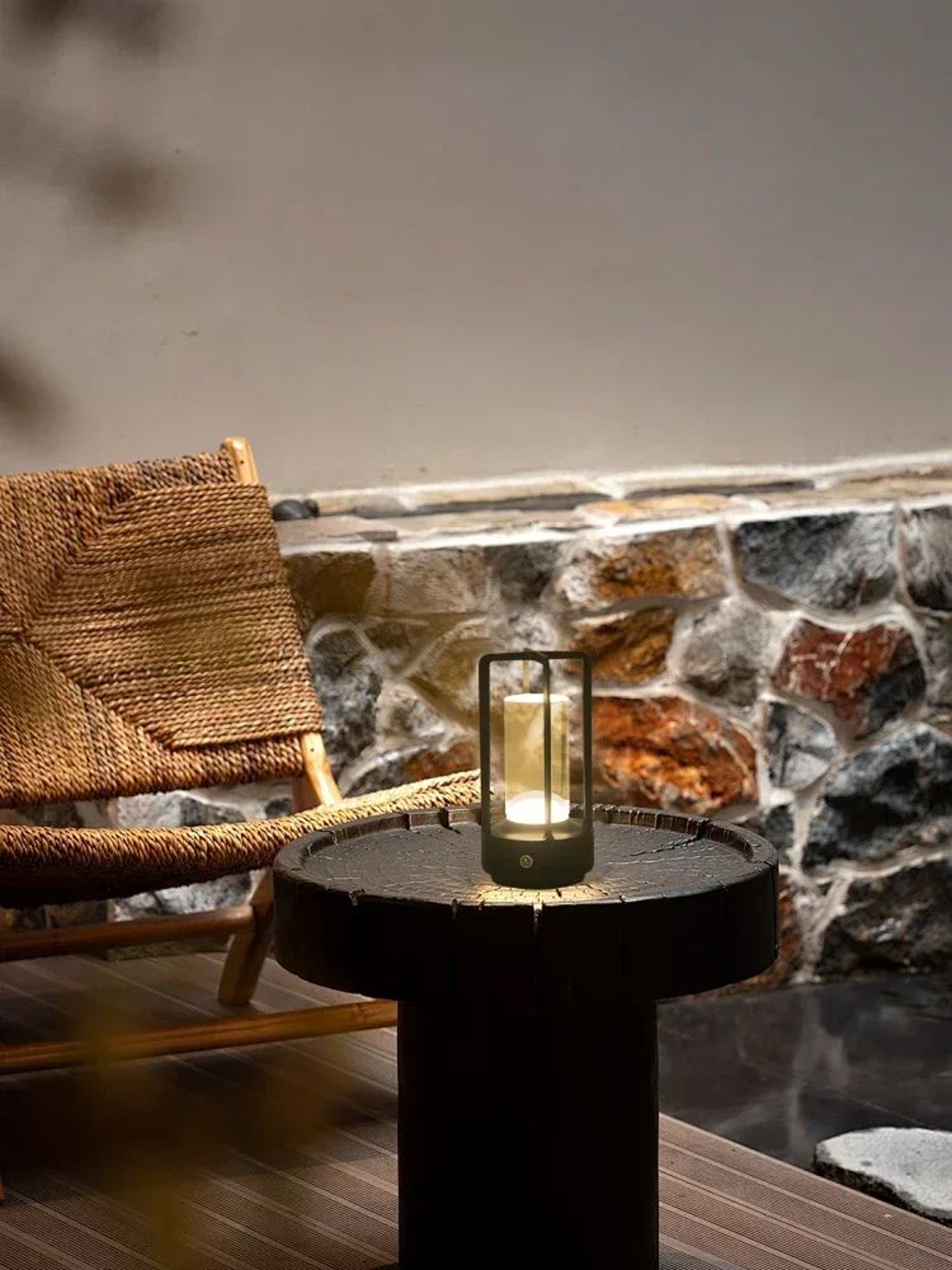 HOMEFISH Touch Control USB Rechargeable Table Lamp For Ambient Lighting 11