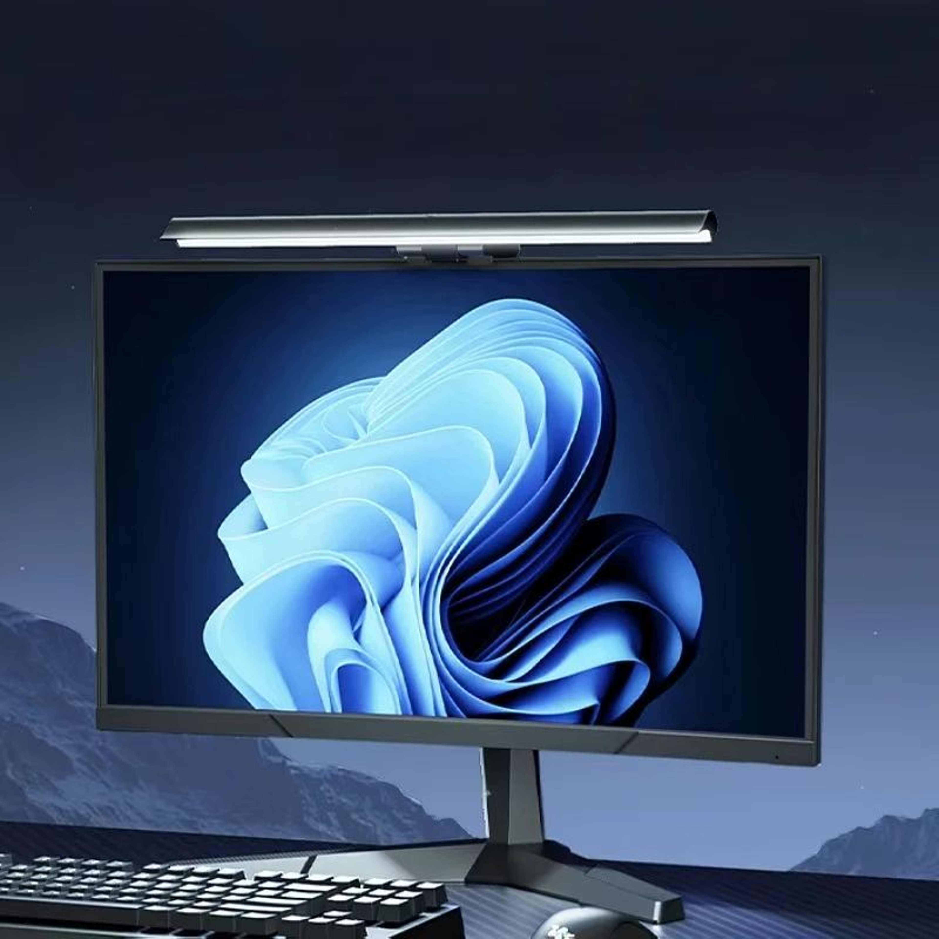 30cm Dimmable LED Monitor Light Bar With Adjustable Color Temperature 0