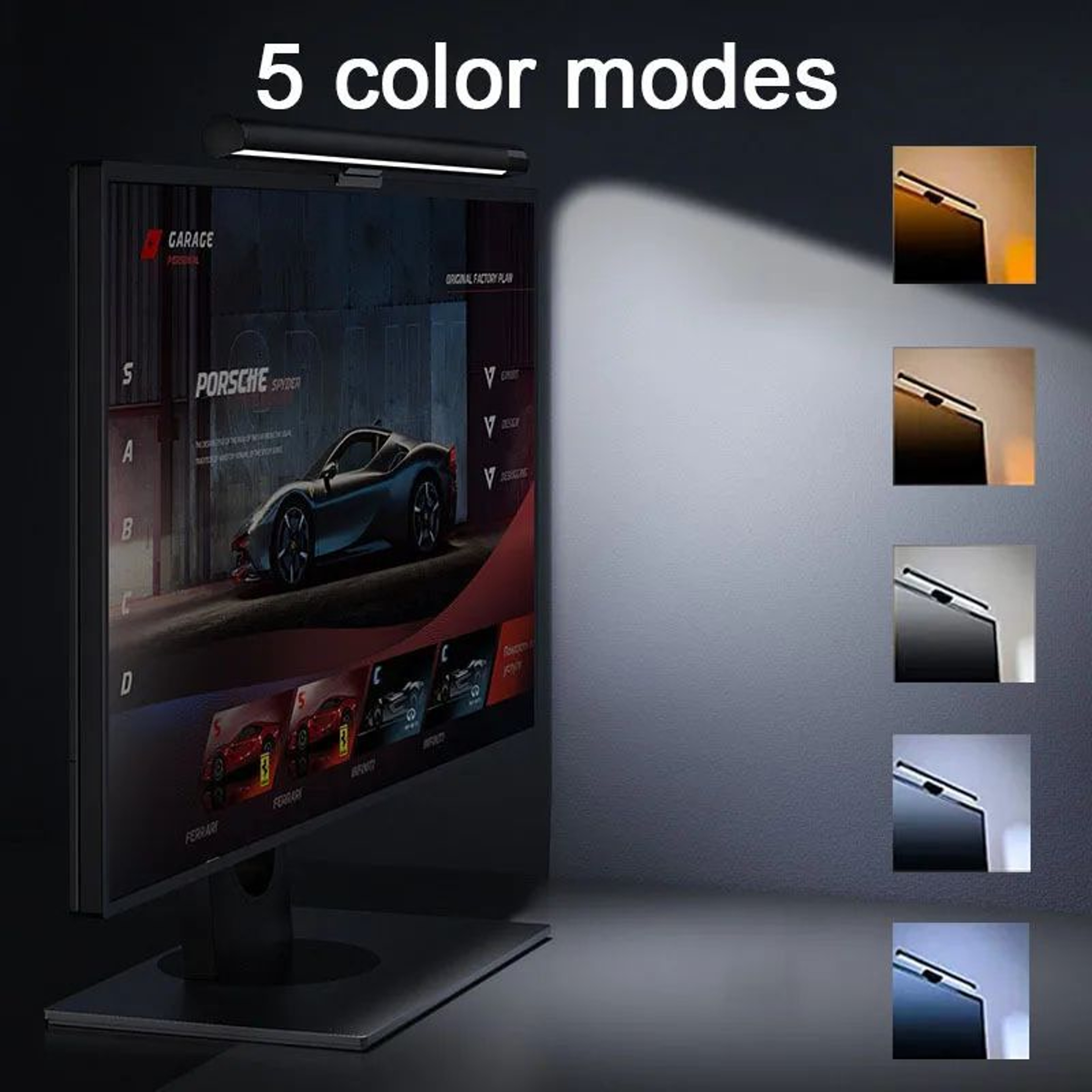 40cm RGB LED Monitor Light Bar With Dimming For Study And Reading 0