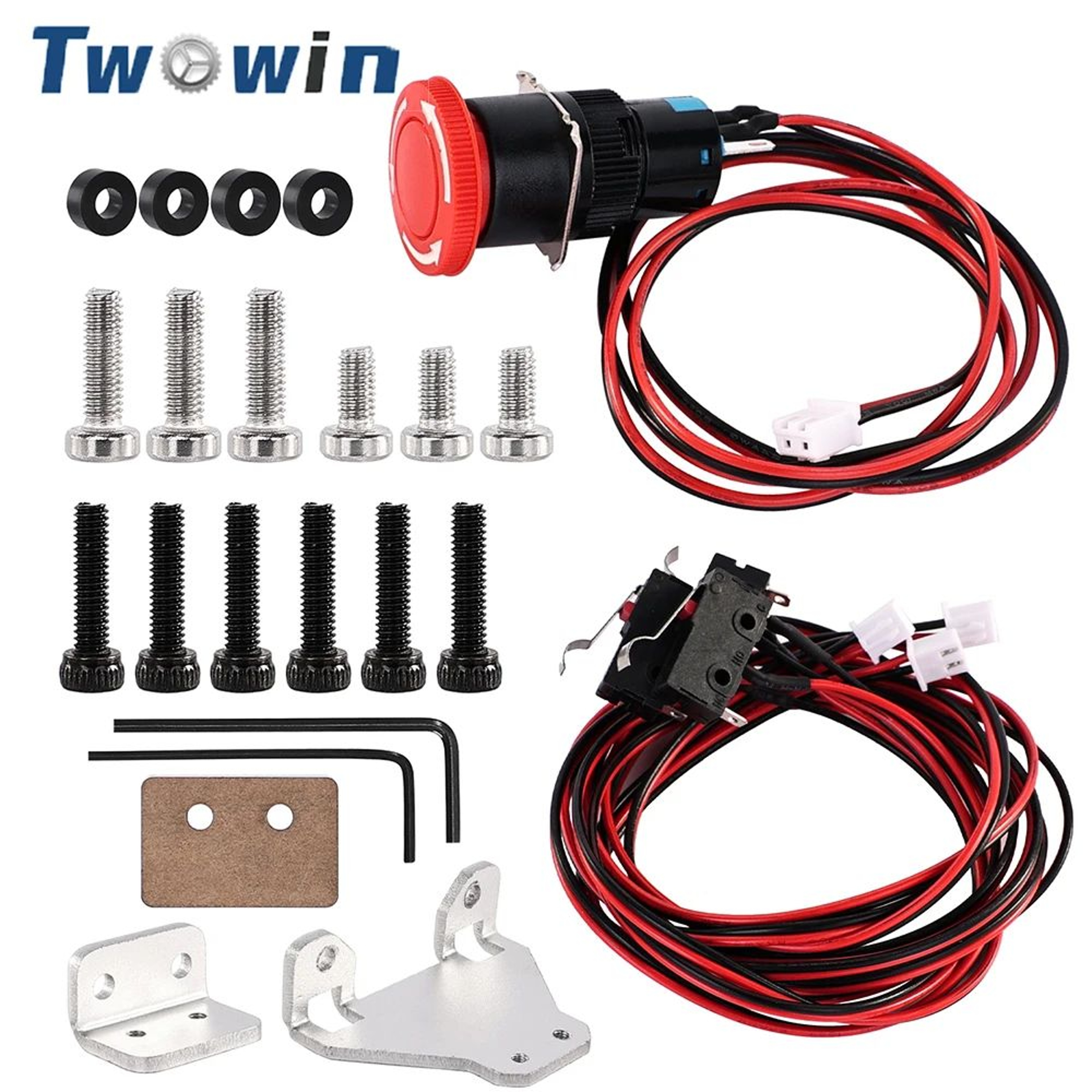 CNC Router Limit Switch And Emergency Stop Switch Accessories 0