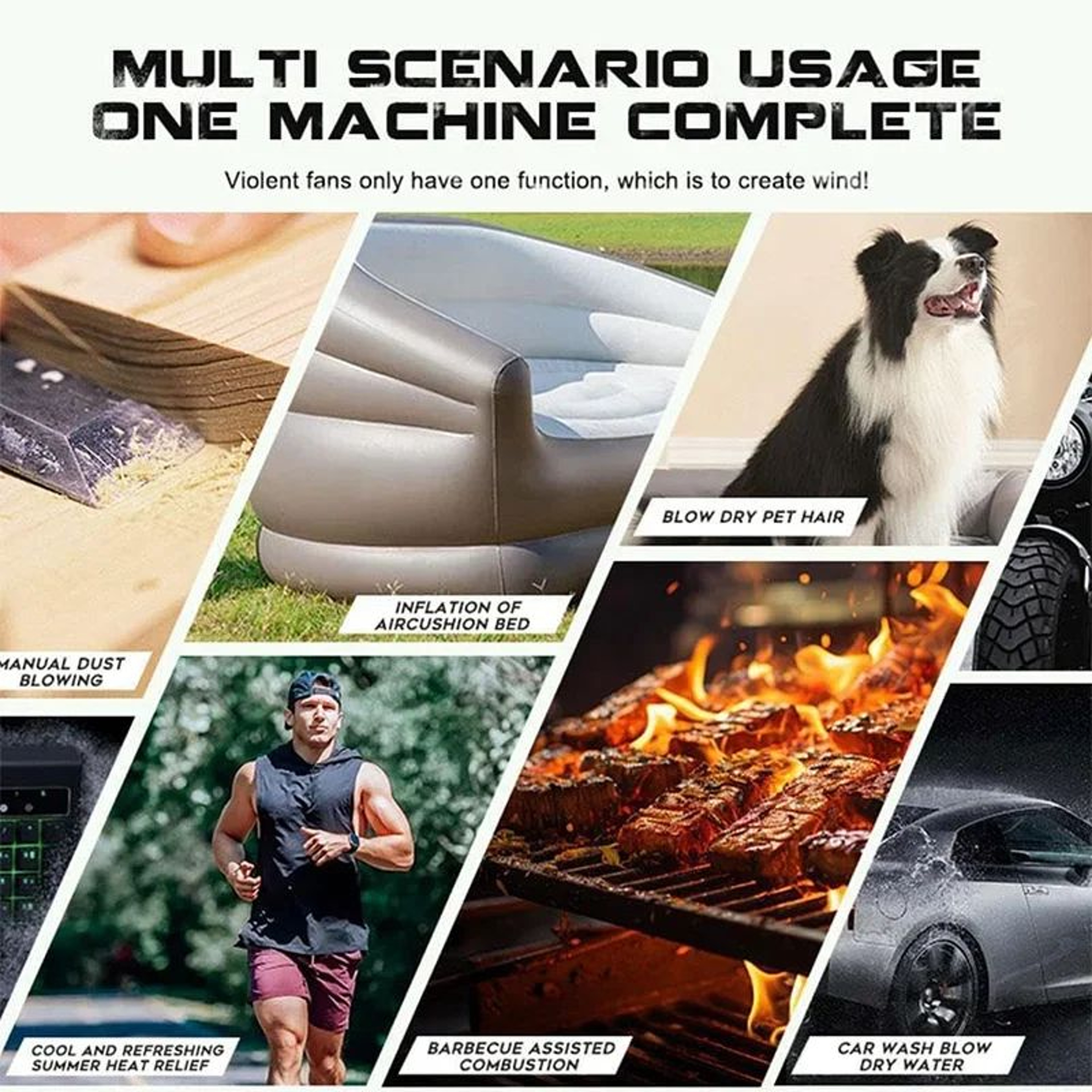 Cordless Turbo Jet Air Blower For Car Drying And Workshop Cleaning 5