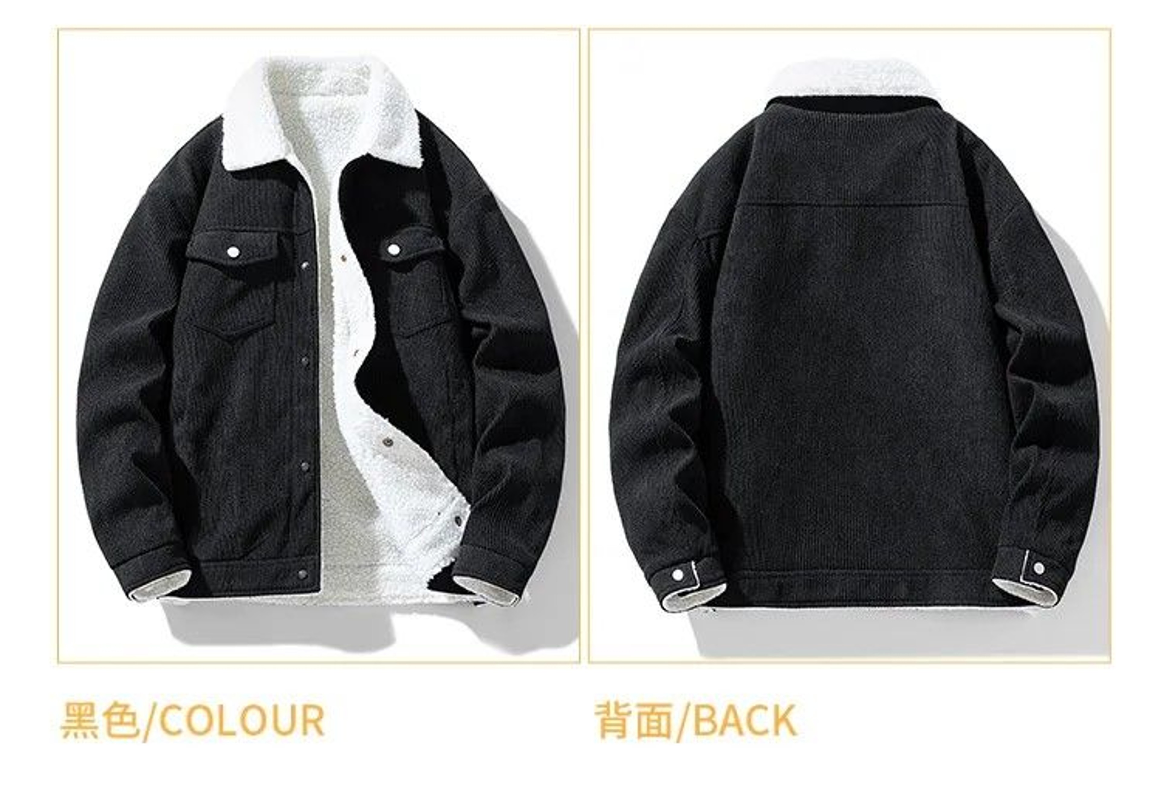 Winter Shield Corduroy Down Mens Coat  Premium Warm Winter Jacket 12