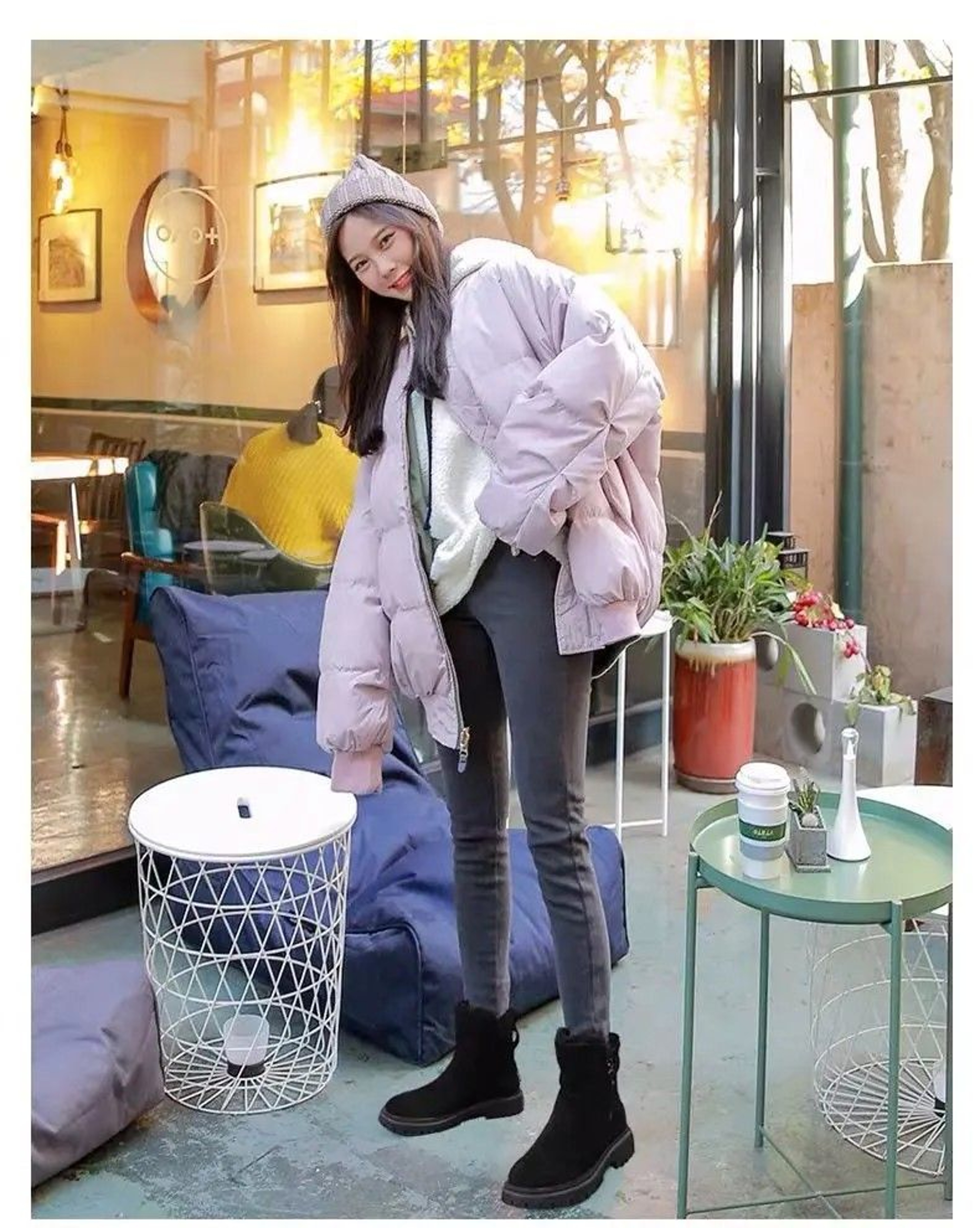 Winter Elevate Platform Snow Boots Plush MidTube Warm Velvet Women Fashion Booties 9