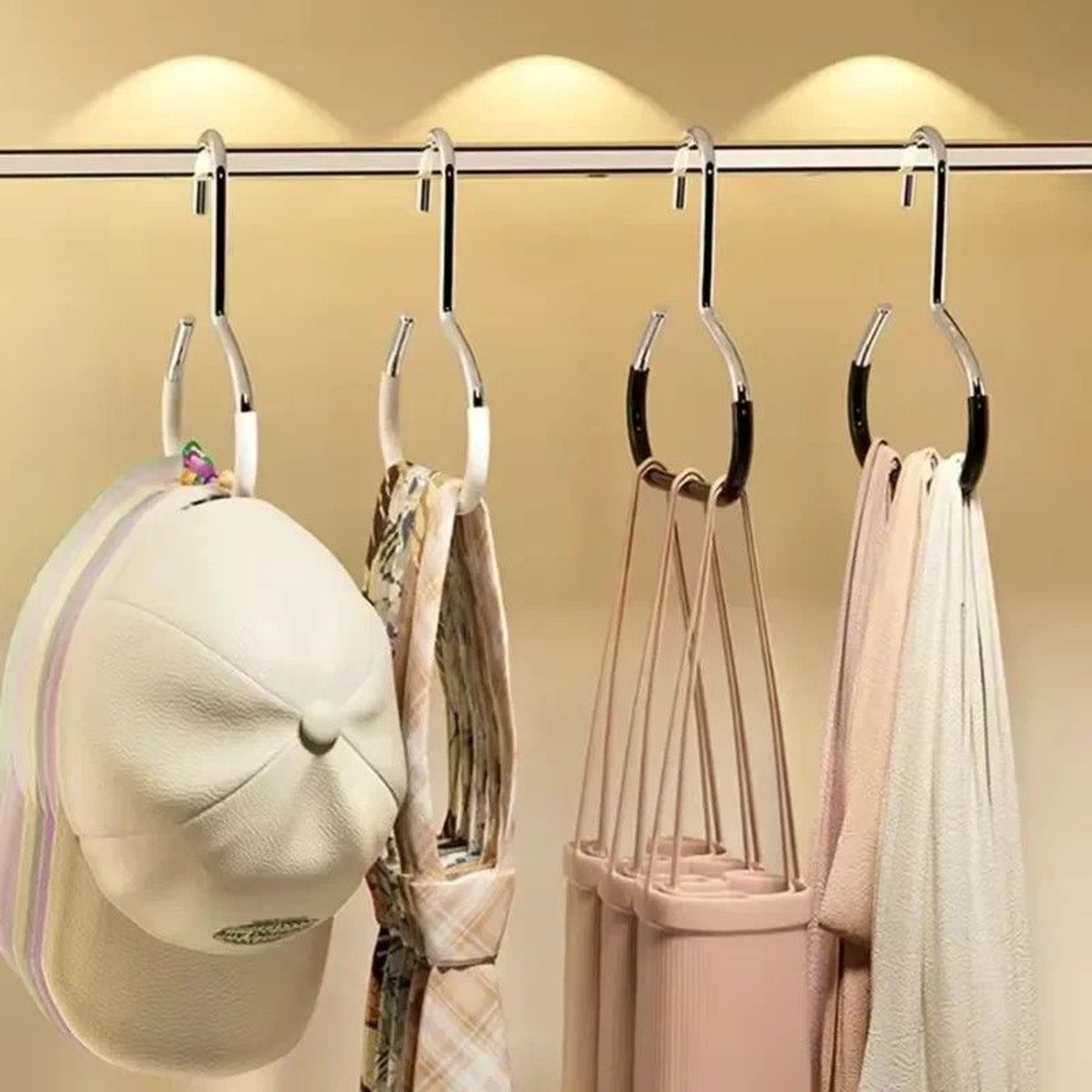 SmartRing NonSlip Hat  Accessory Organizer Premium Circle Ring Hat Hanger 5