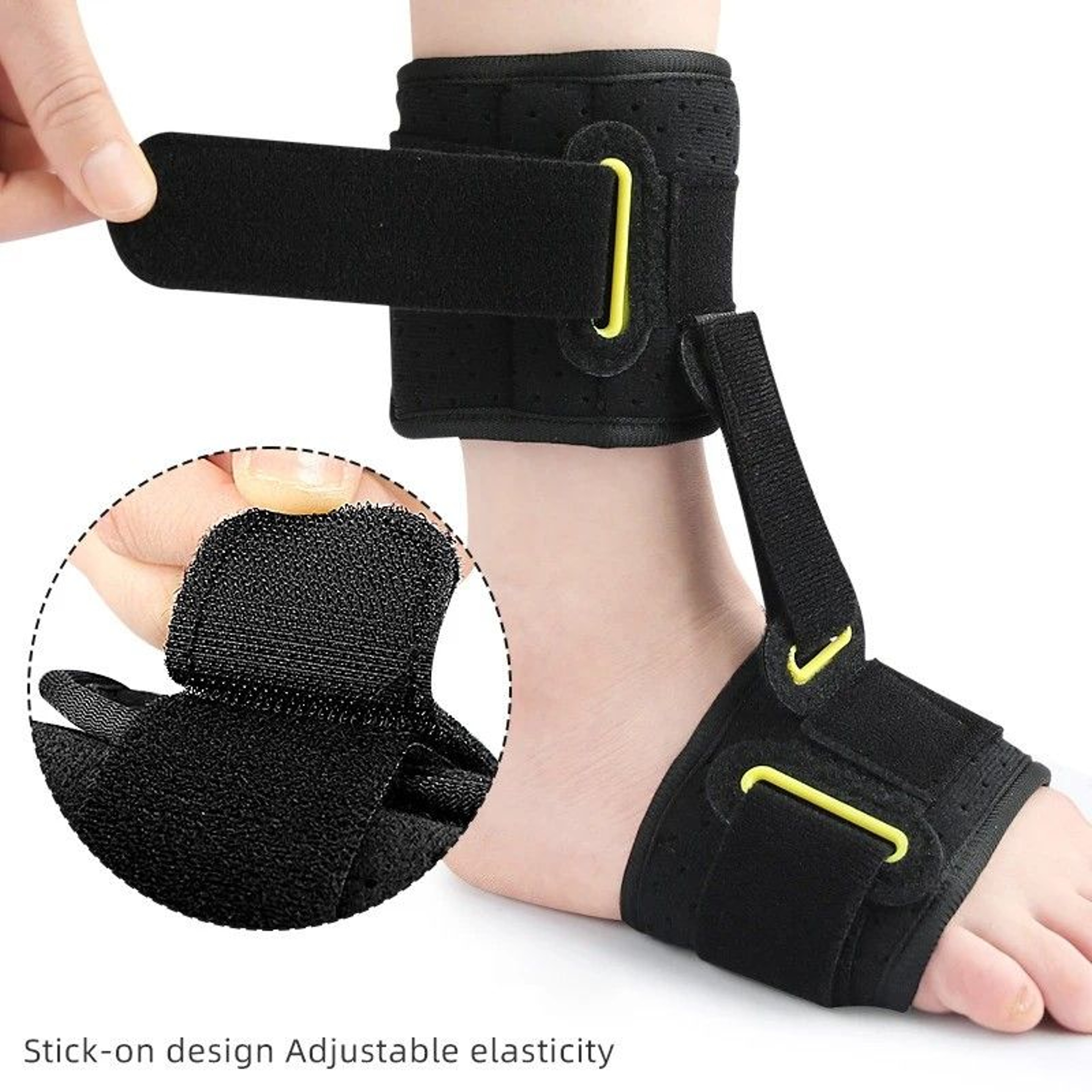 ComfortStride Adjustable Plantar Fasciitis Night Splint  FootDrop Brace 0
