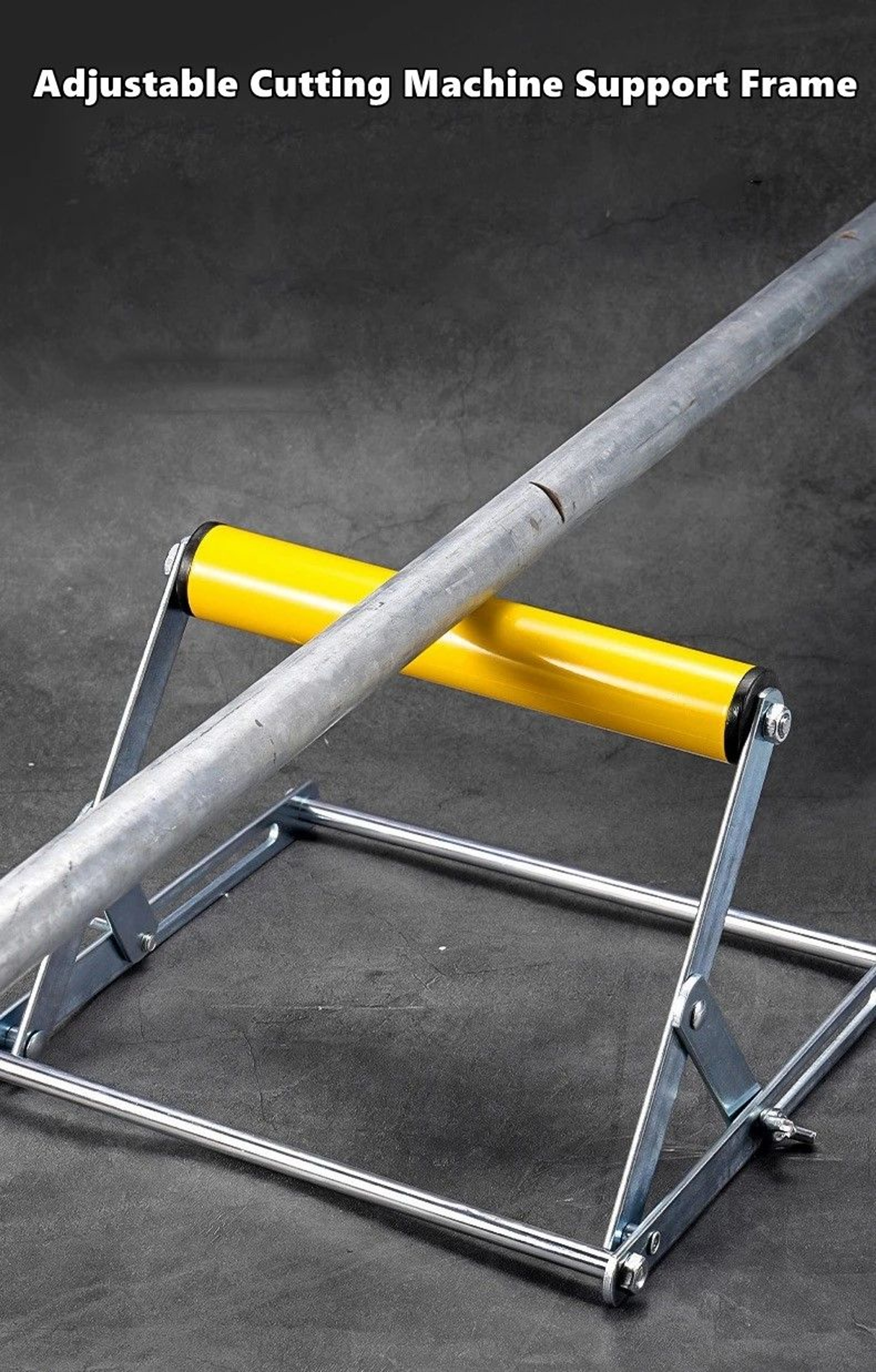 PrecisionLift Adjustable Height Roller Stand For Table  Miter Saws 8