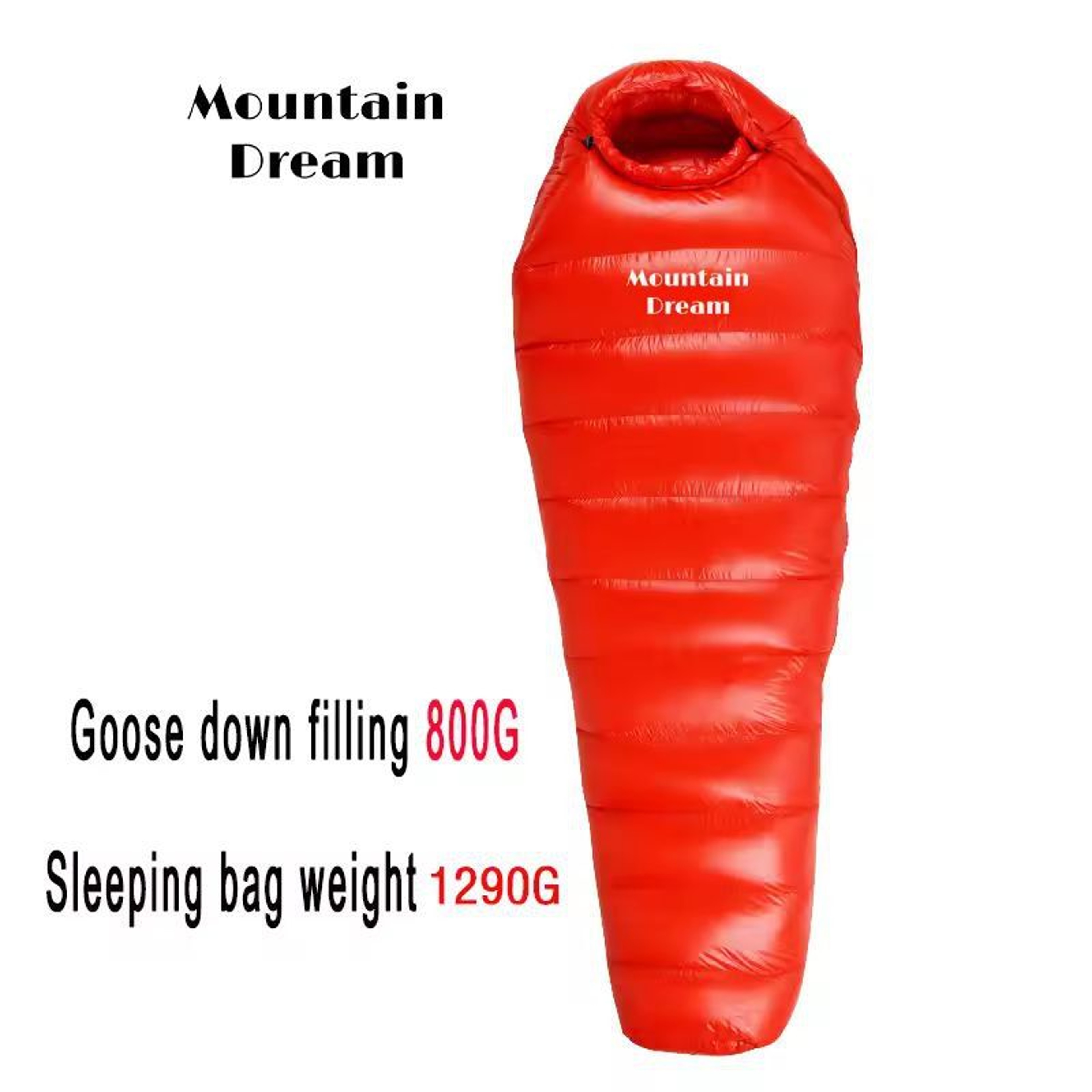 Arctic Peak DownFilled Mummy Sleeping Bag  Adult Winter Camp Comfort 17