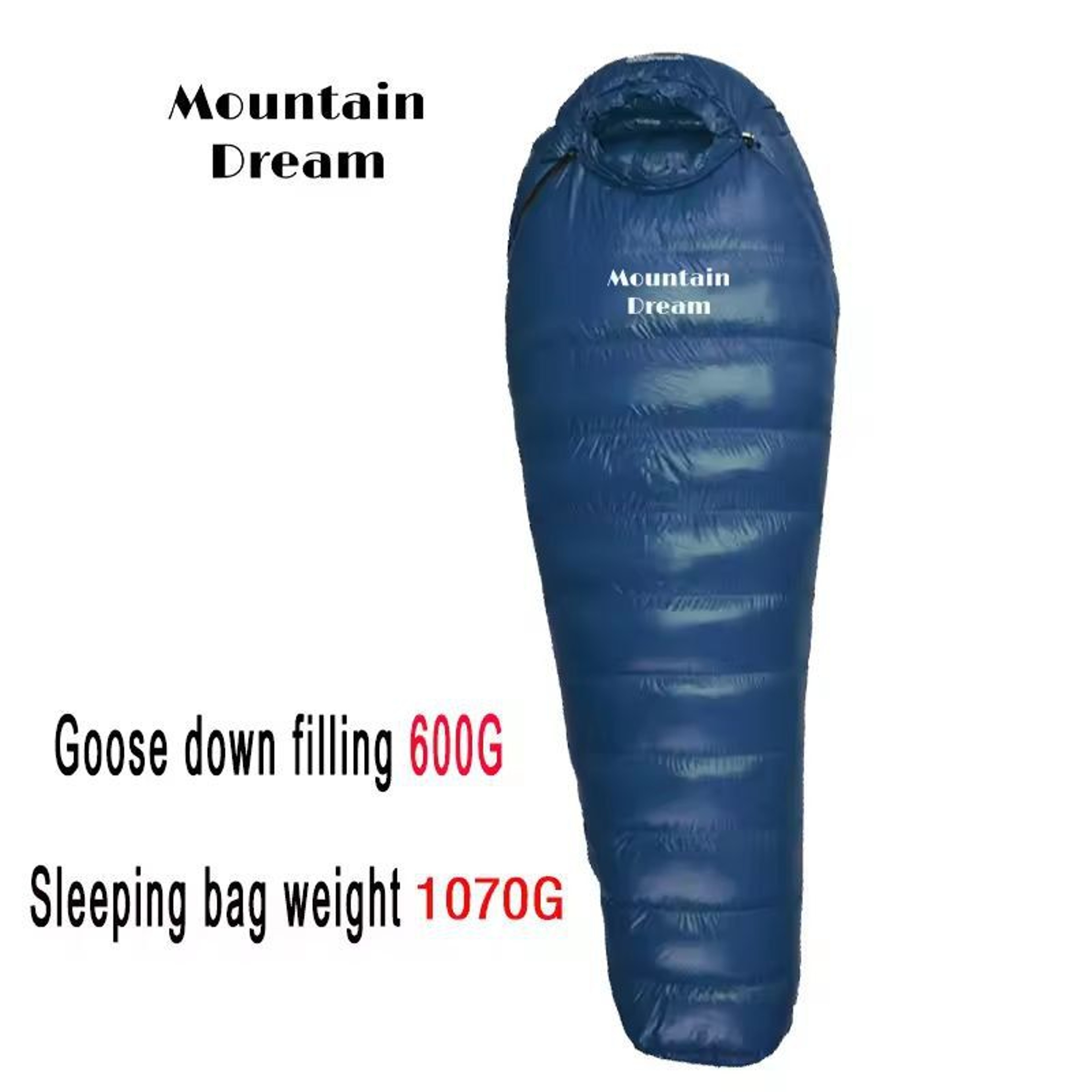 Arctic Peak DownFilled Mummy Sleeping Bag  Adult Winter Camp Comfort 9