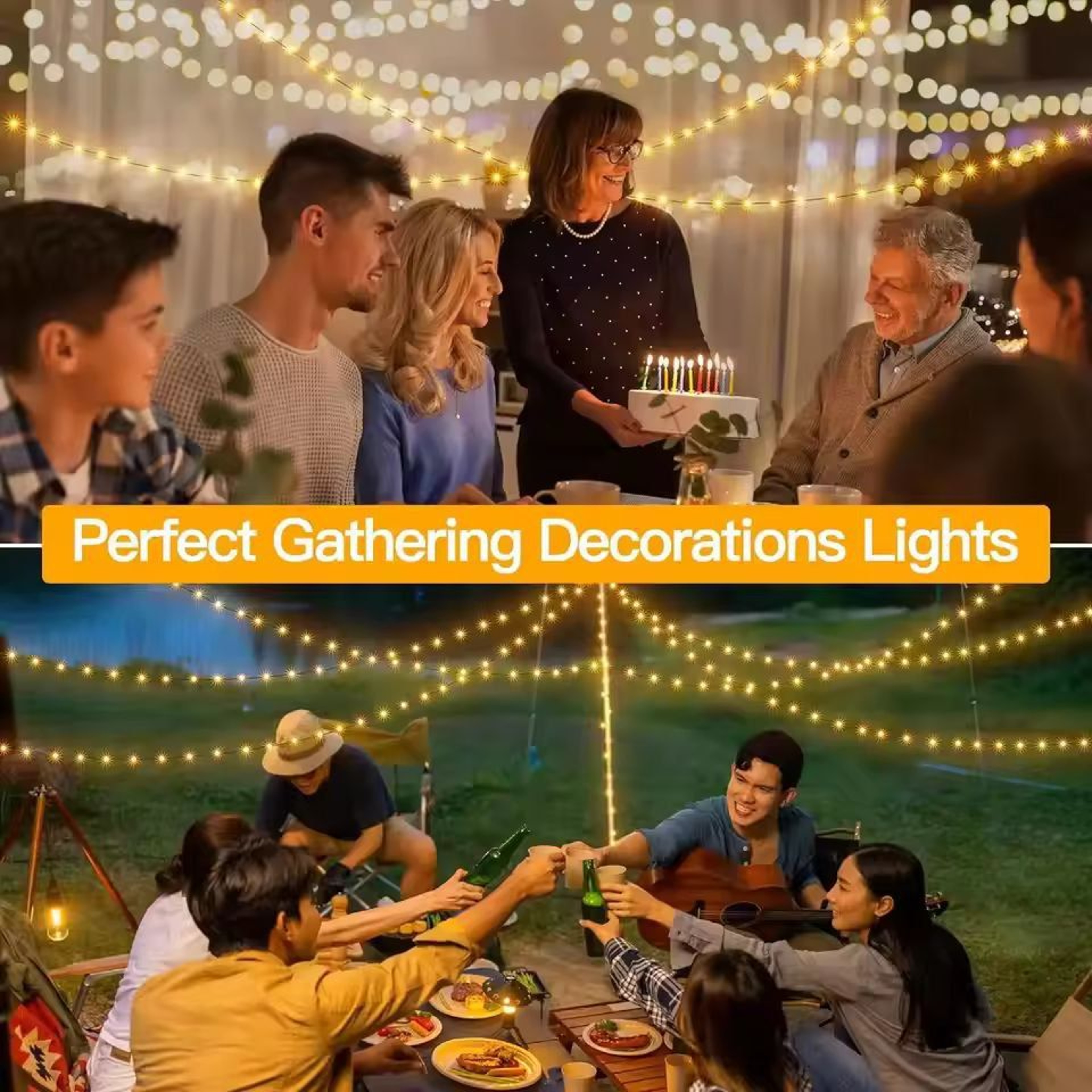 RadiantGlow 1000LED Outdoor Waterproof Fairy String Lights  Remote Control Christmas  Party Decor 5