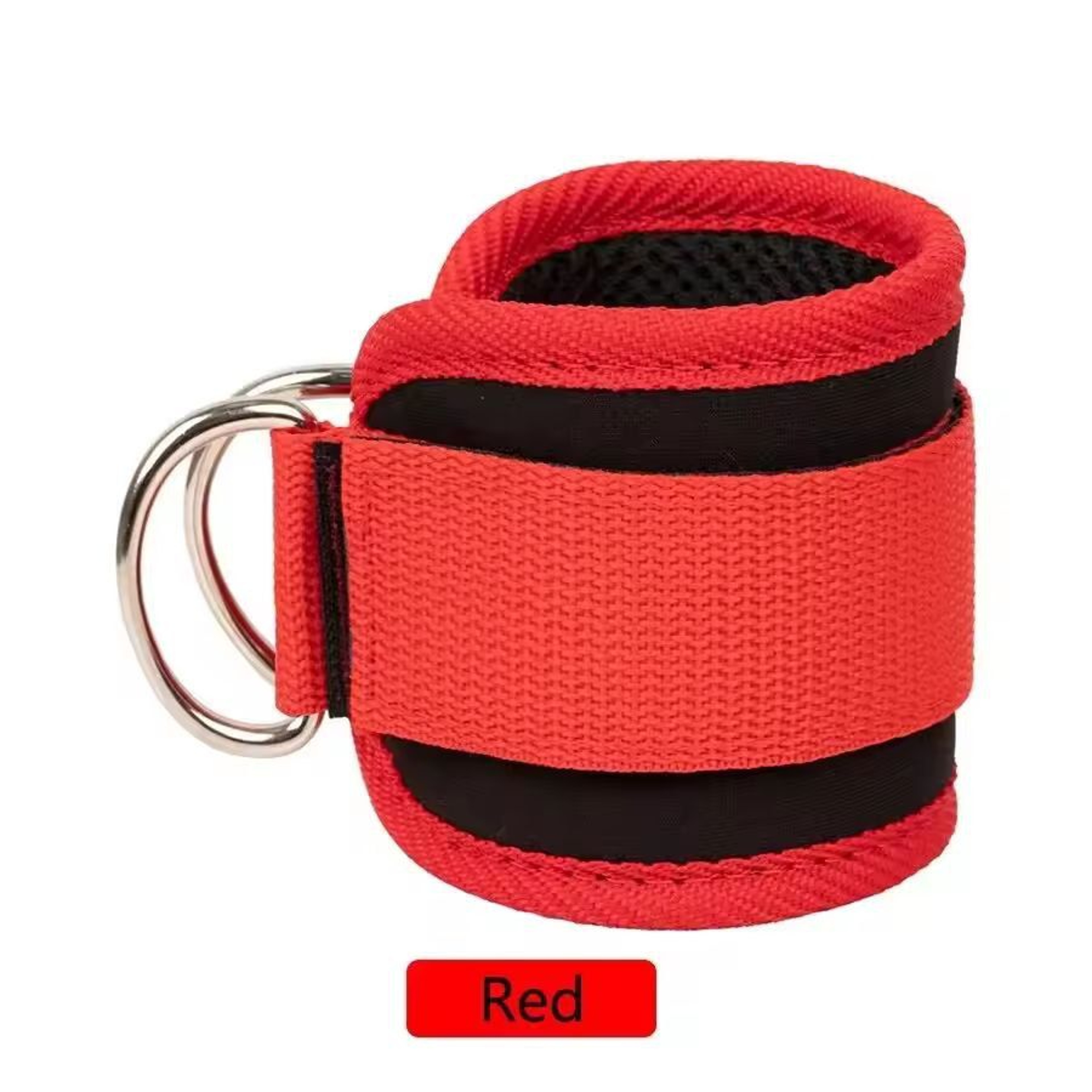 EliteFit Adjustable DRing Ankle Straps  Ultimate Cable  Pulley Leg Workout Support 1