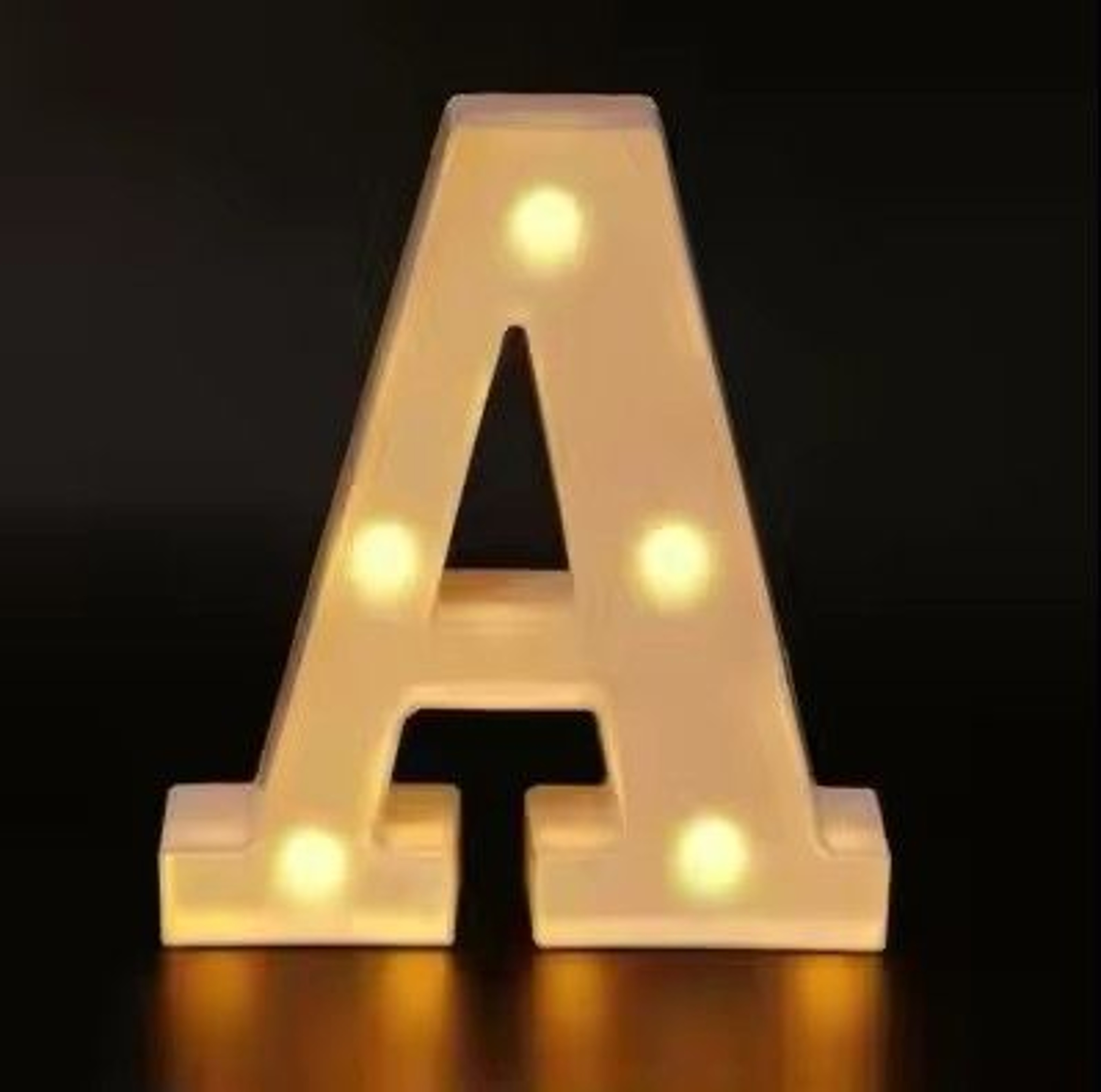 Radiant Letter  Number LED Decor Lamp  Personalized Home Wedding  Party Signage 0
