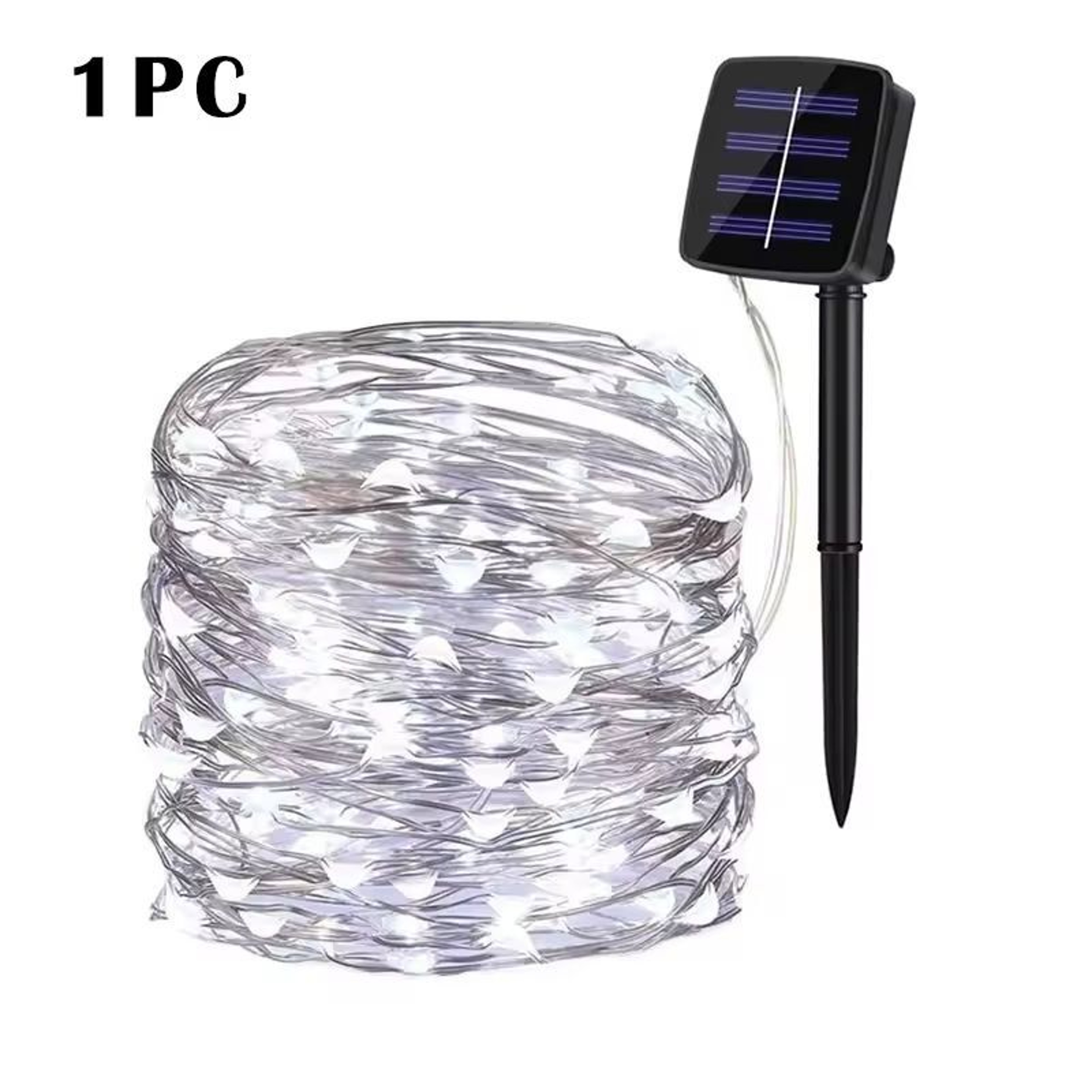 SolarGlow Pro Outdoor LED String Lights  Waterproof Garden Fairy Lights For Patio Party  Christmas 6
