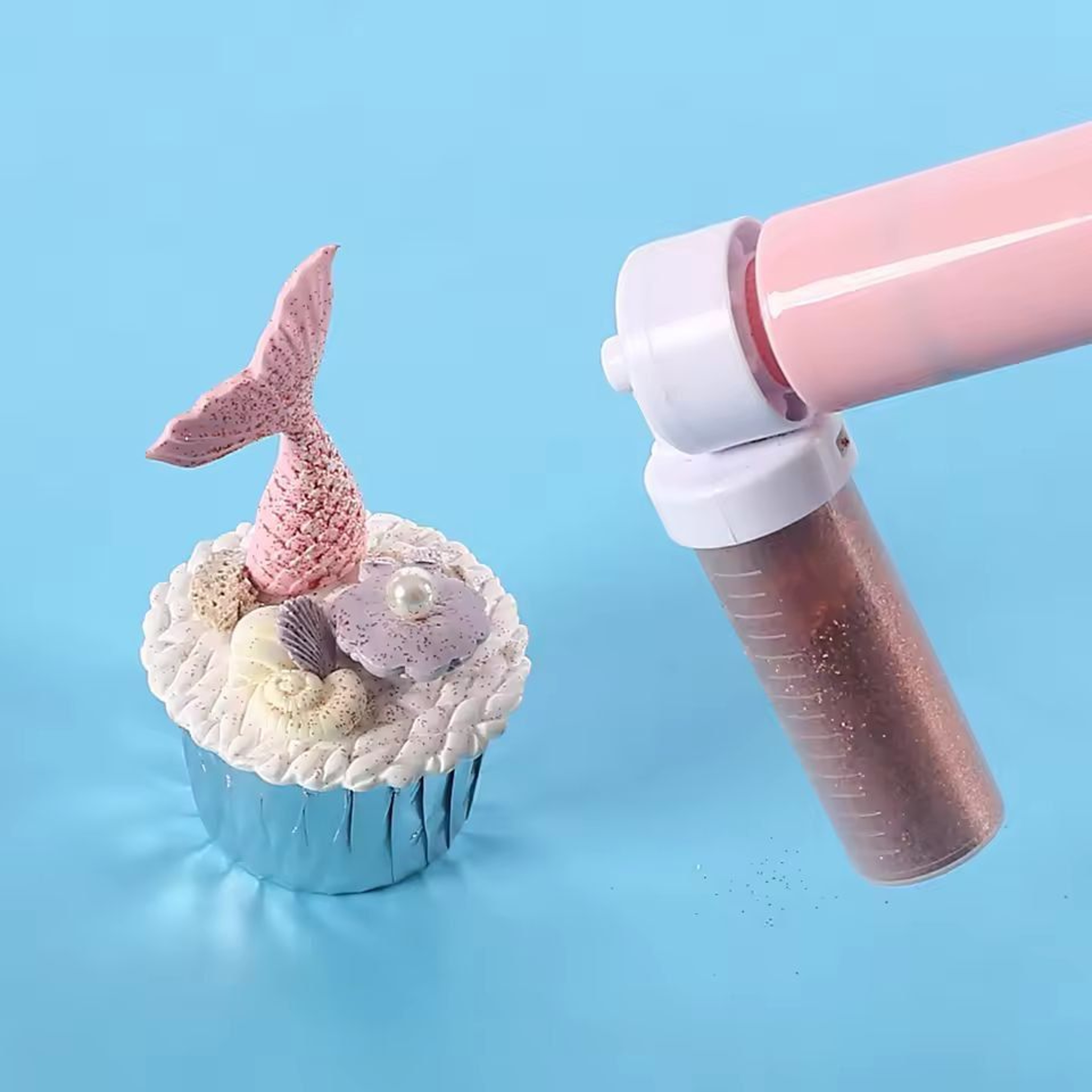 Artisan DIY Cake Airbrush Pump  Manual Airbrush For Cakes  Cupcakes Decorating Kit 2