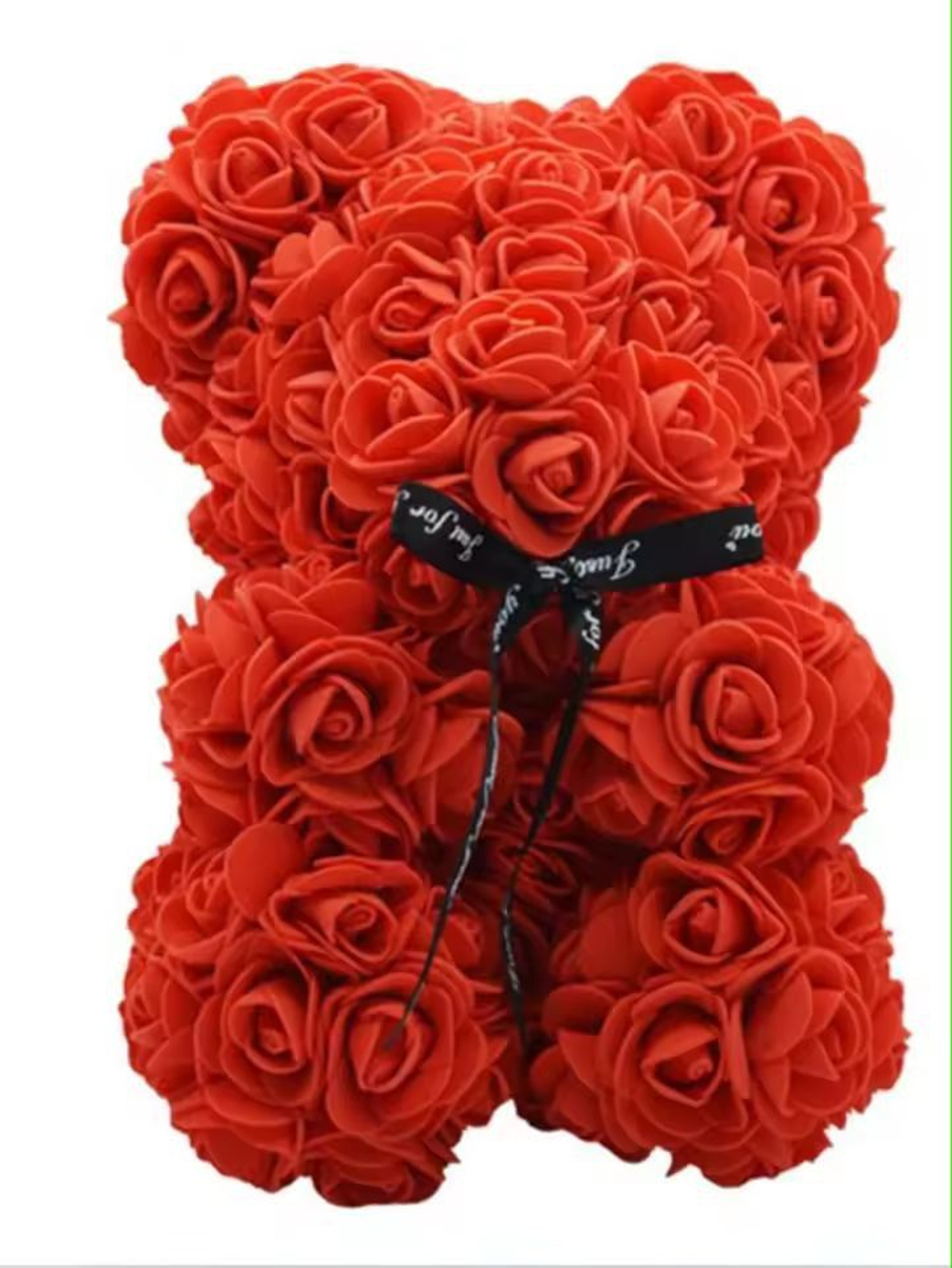 Eternal Rose Teddy Gift Bear  25m BloomFilled Decorative Keepsake For Meaningful Celebrations 6