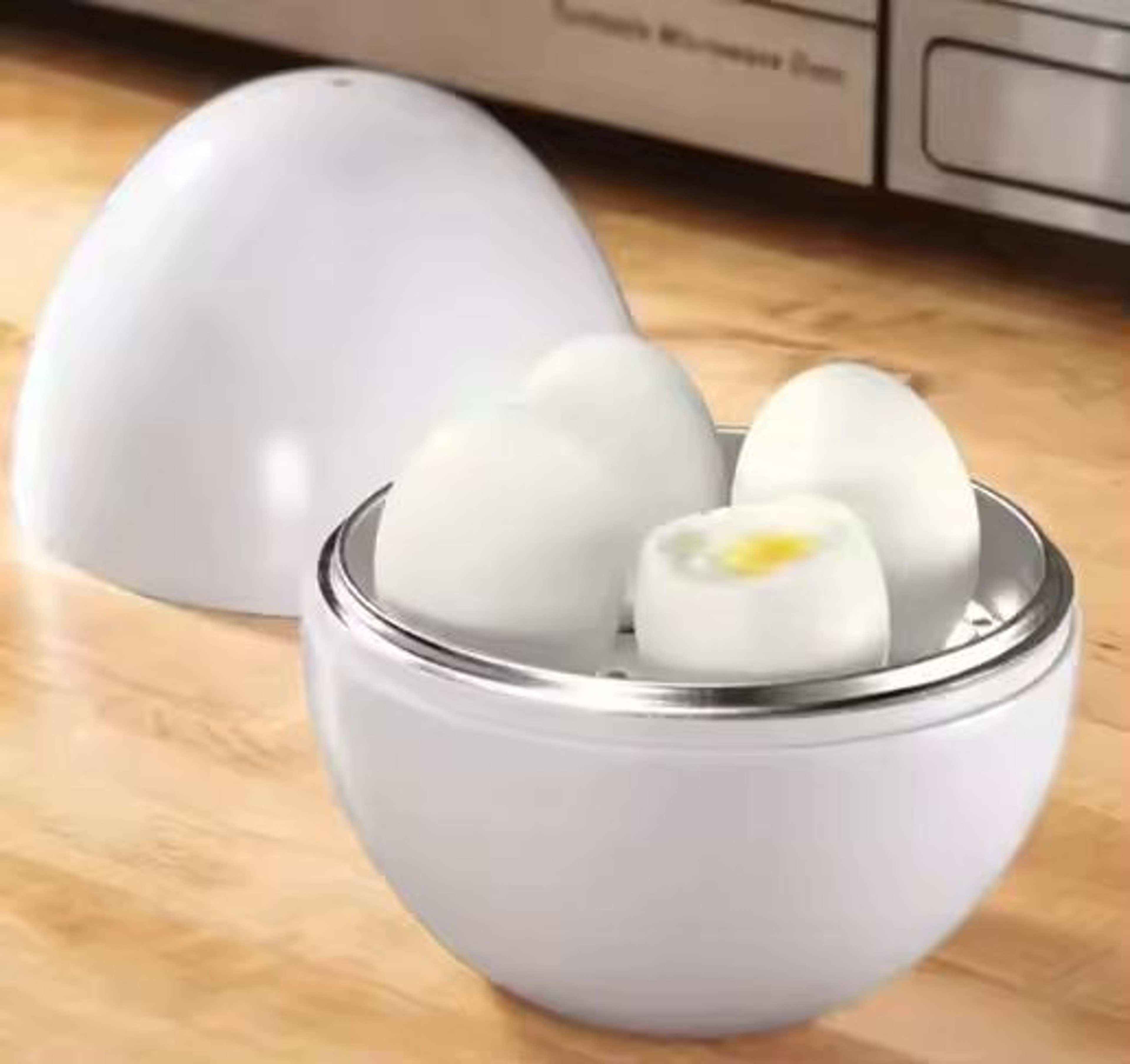 QuickCook 4Egg Microwave Steamer Cooker 1