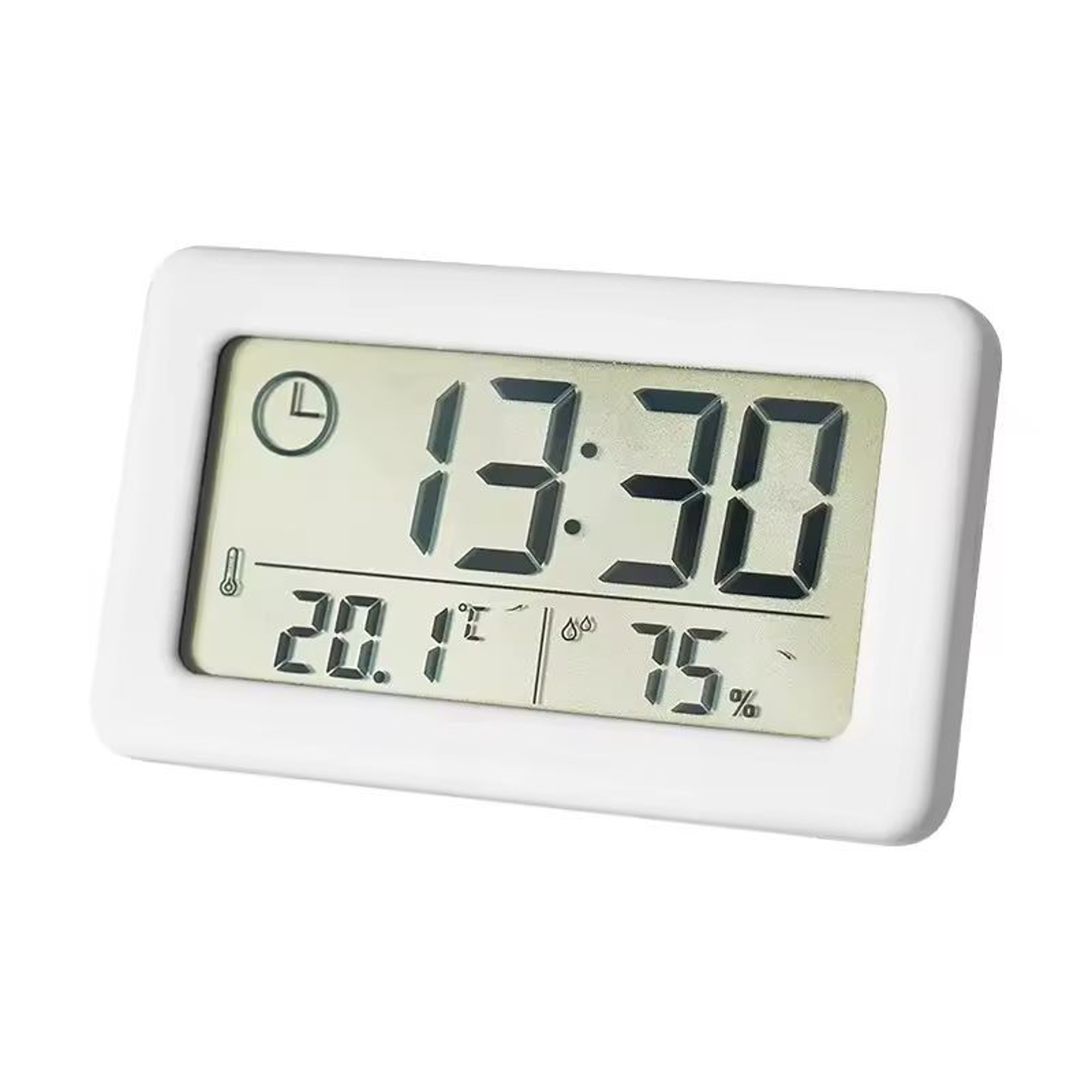 Desktop Mini Digital Clock  Portable Temperature  Humidity Monitor  Hygrometer Thermometer 6