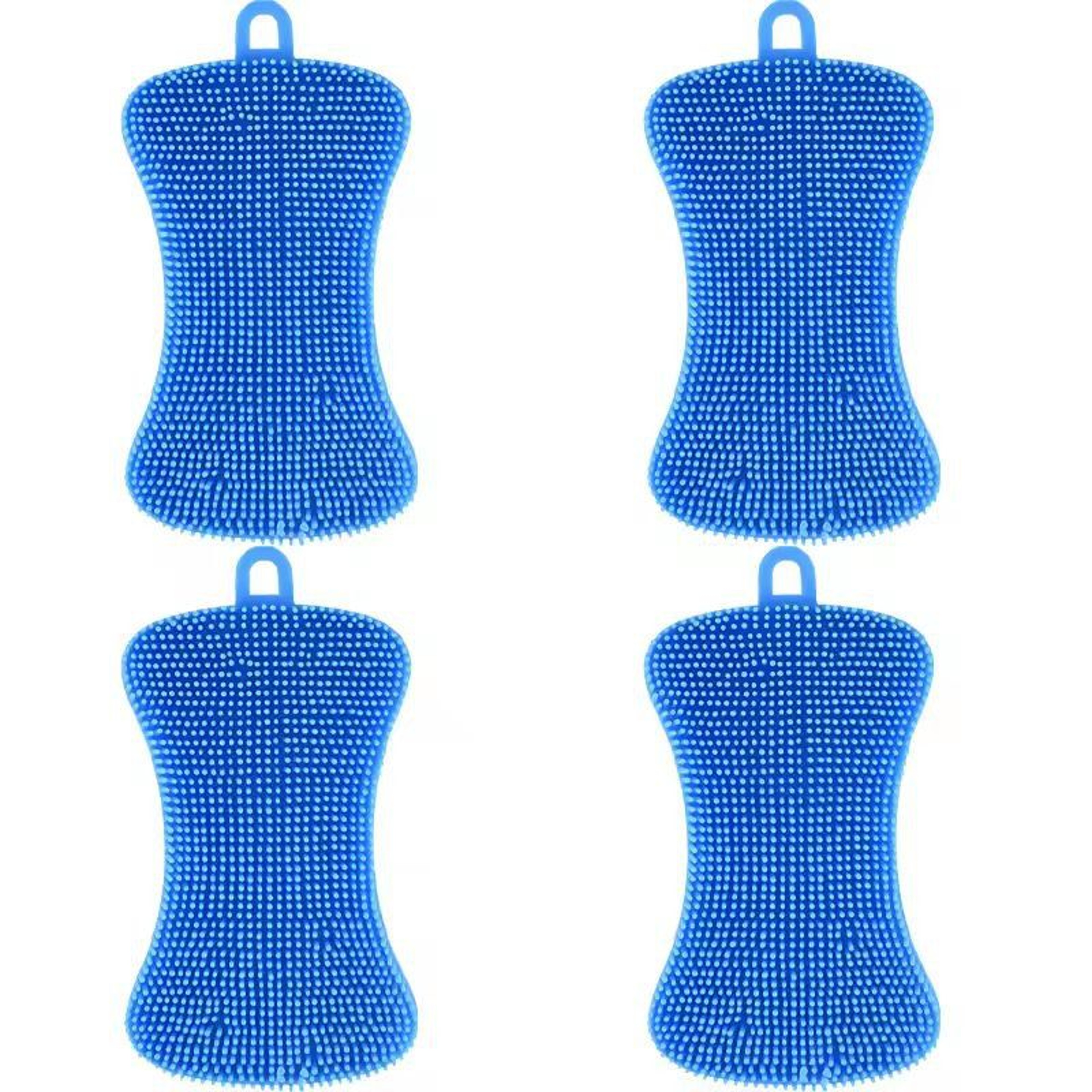 Silicone Kitchen Scrubber Brush  Gentle  Effective Pot Pan Cleaner 11