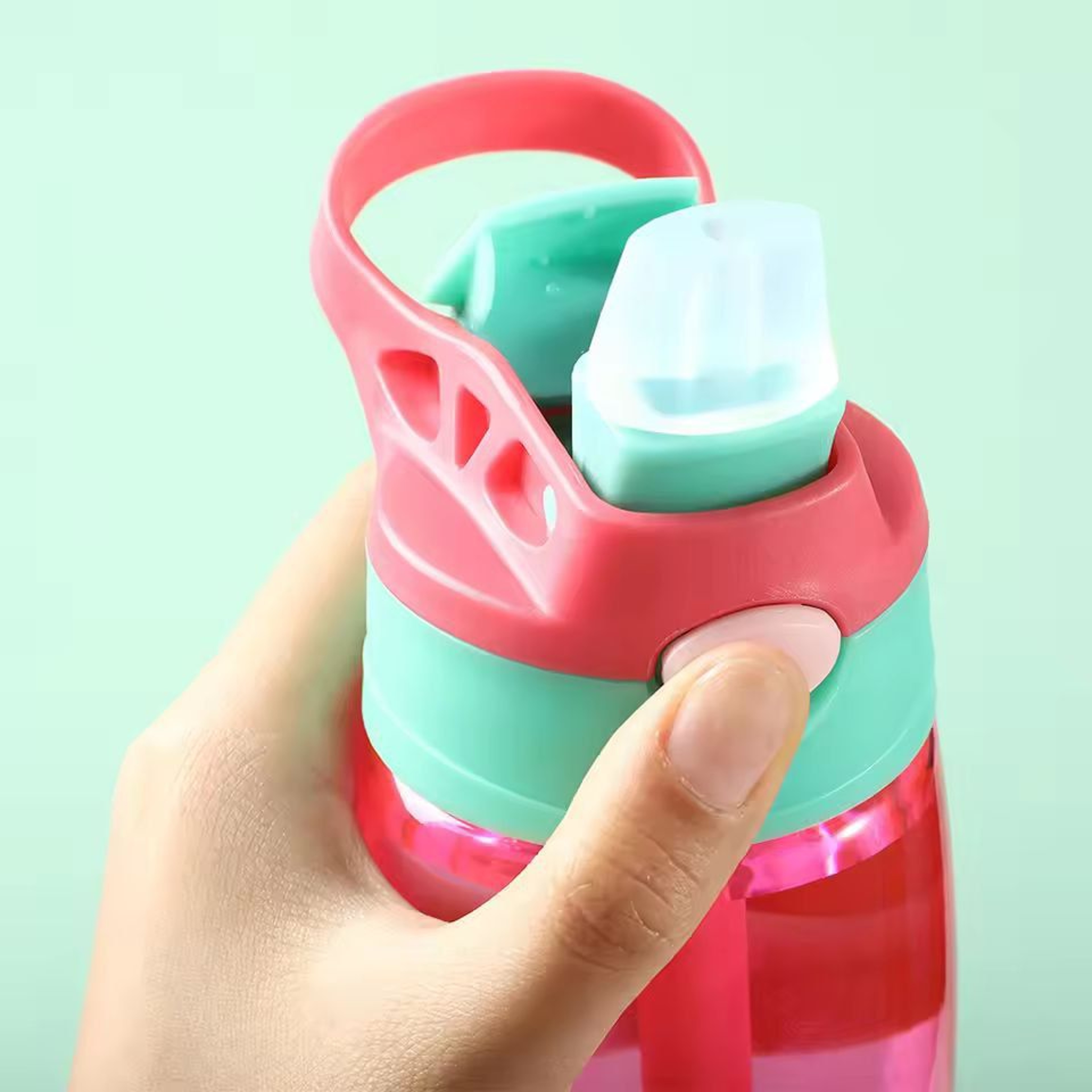 Everyday 480 Ml Kids  Travel Water Bottle  Portable Sports Straw Cup 5