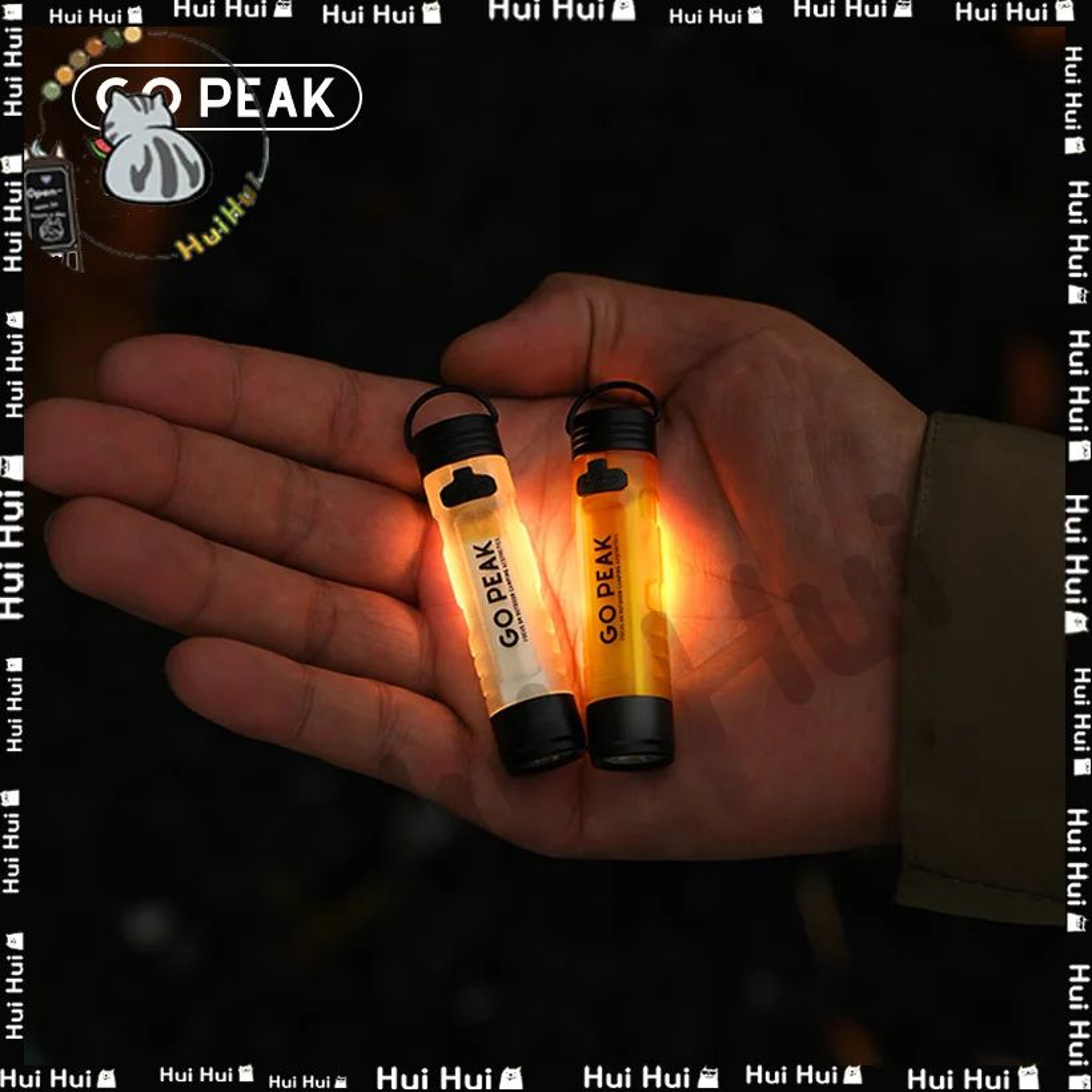 PocketGlow Mini Keychain Flashlight  UltraCompact Everyday Carry LED Light 0