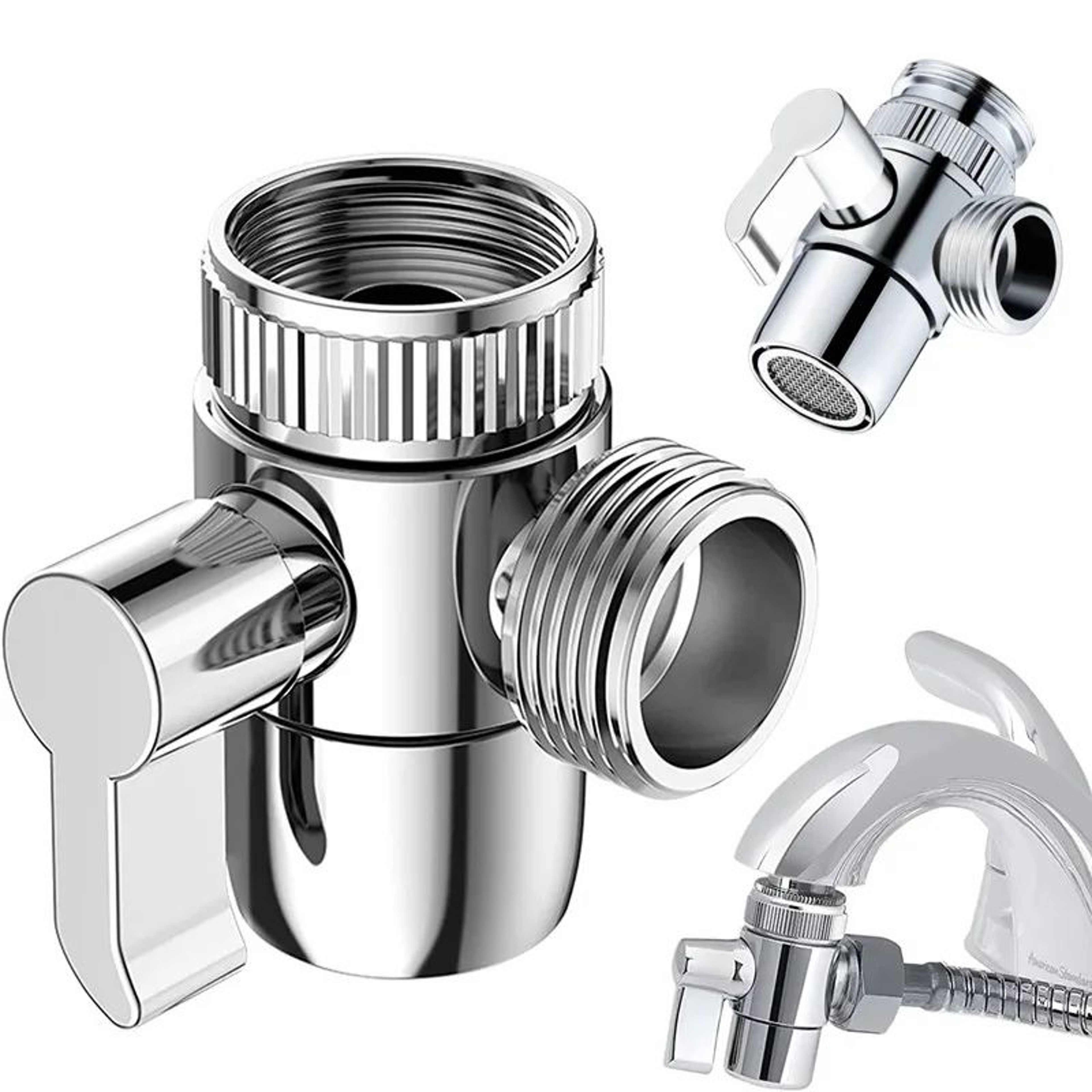 Universal ProFlow Kitchen  Bathroom Faucet Diverter Adapter 0