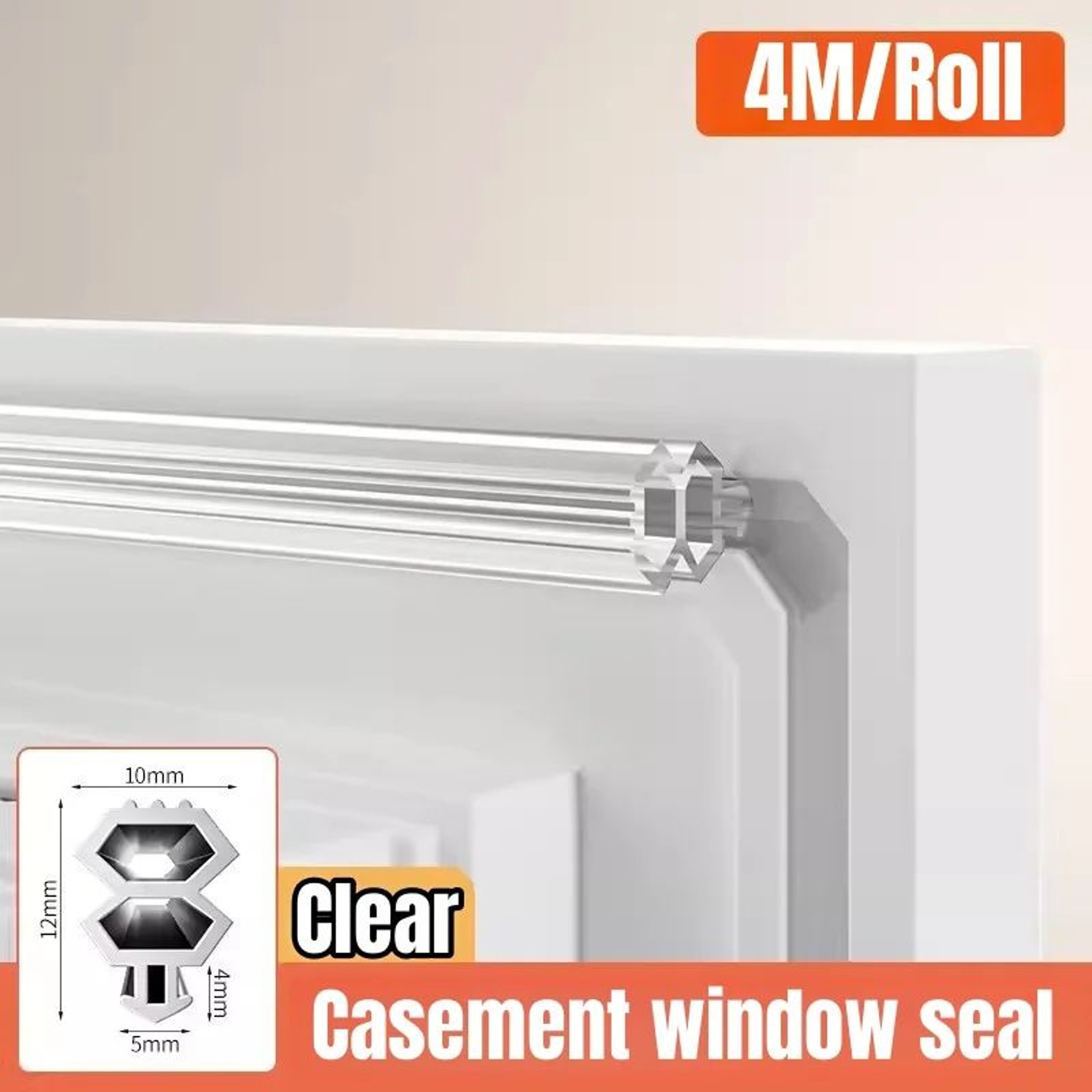 Premium TPE Window Sealing Strip For Silent DraftFree Window Insulation 6