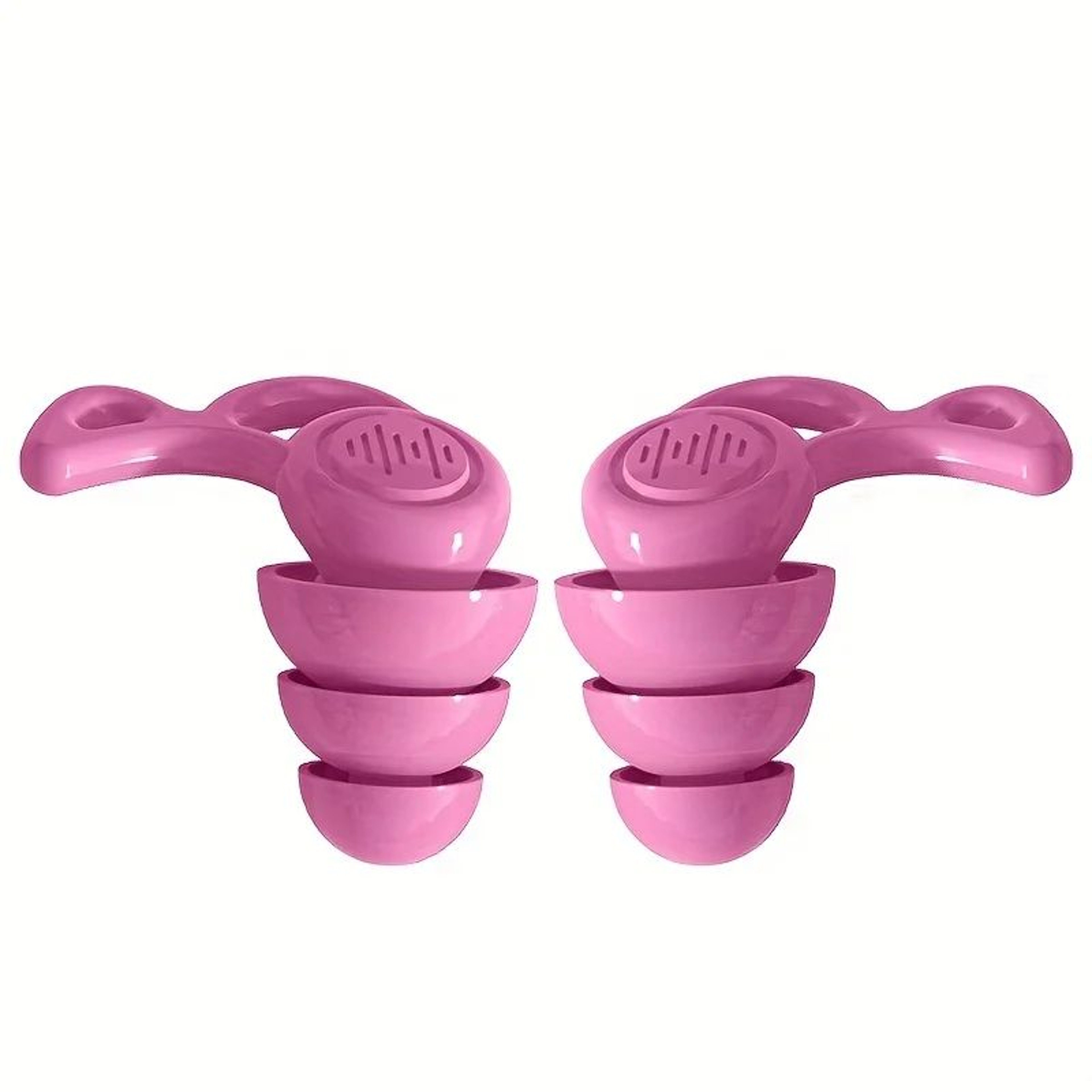 UltraSoft Reusable Silicone Earplugs  NoiseCancelling Earplugs For Sleep  Travel 10
