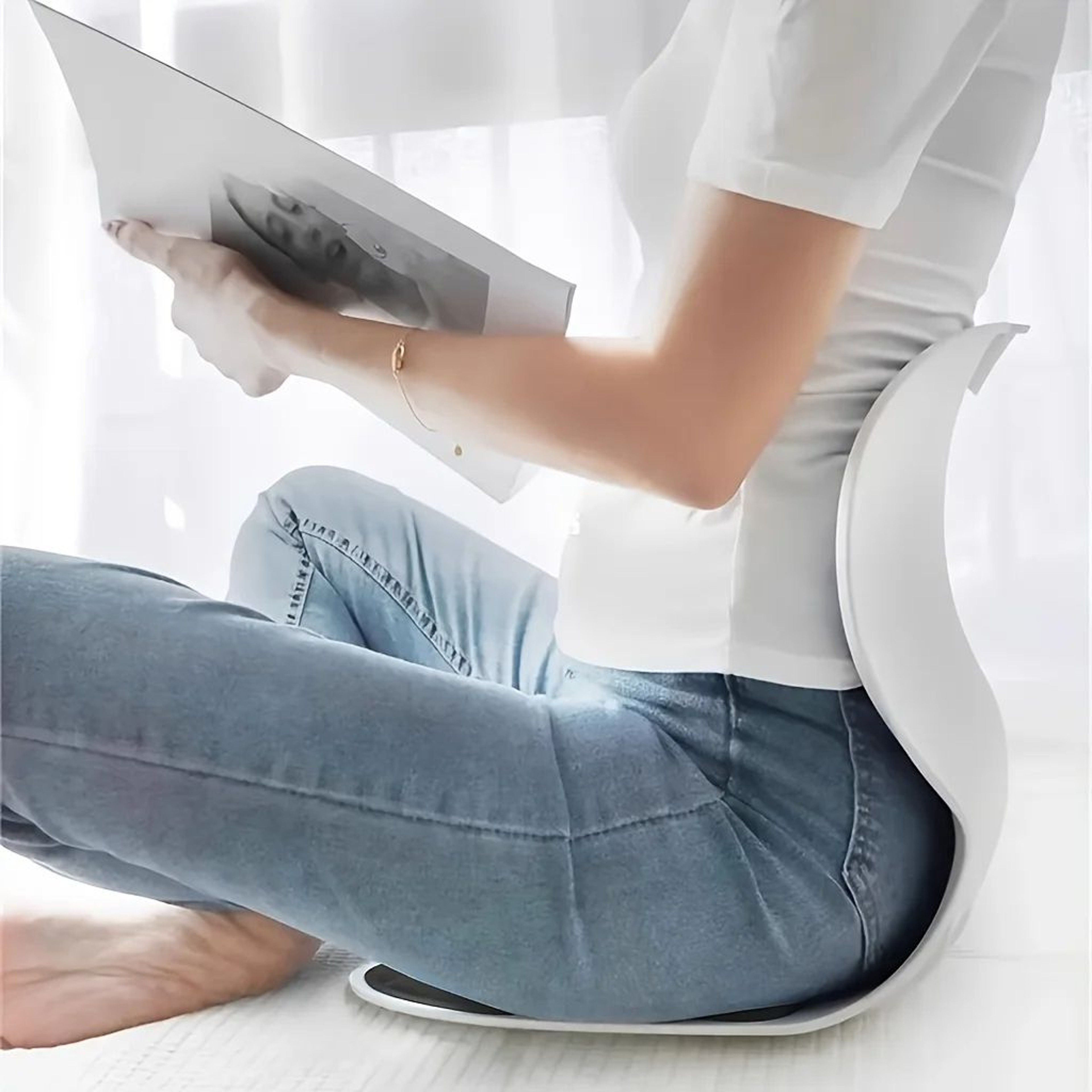 ErgoComfort Lumbar Support Pillow For AllDay Back Relief 3