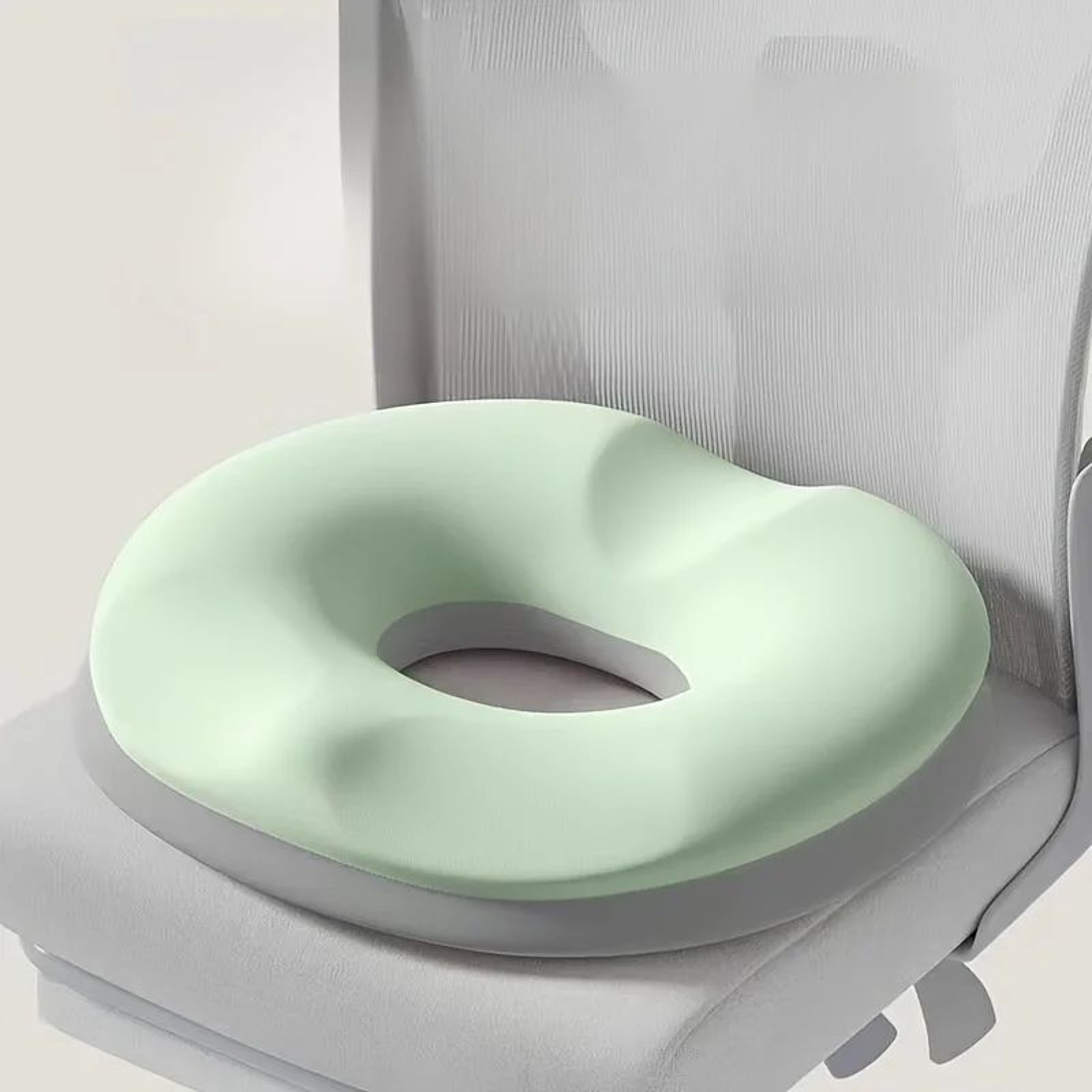 ComfortPlus Memory Foam Donut Cushion  Tailbone  Hemorrhoid Relief Seat Pad 9