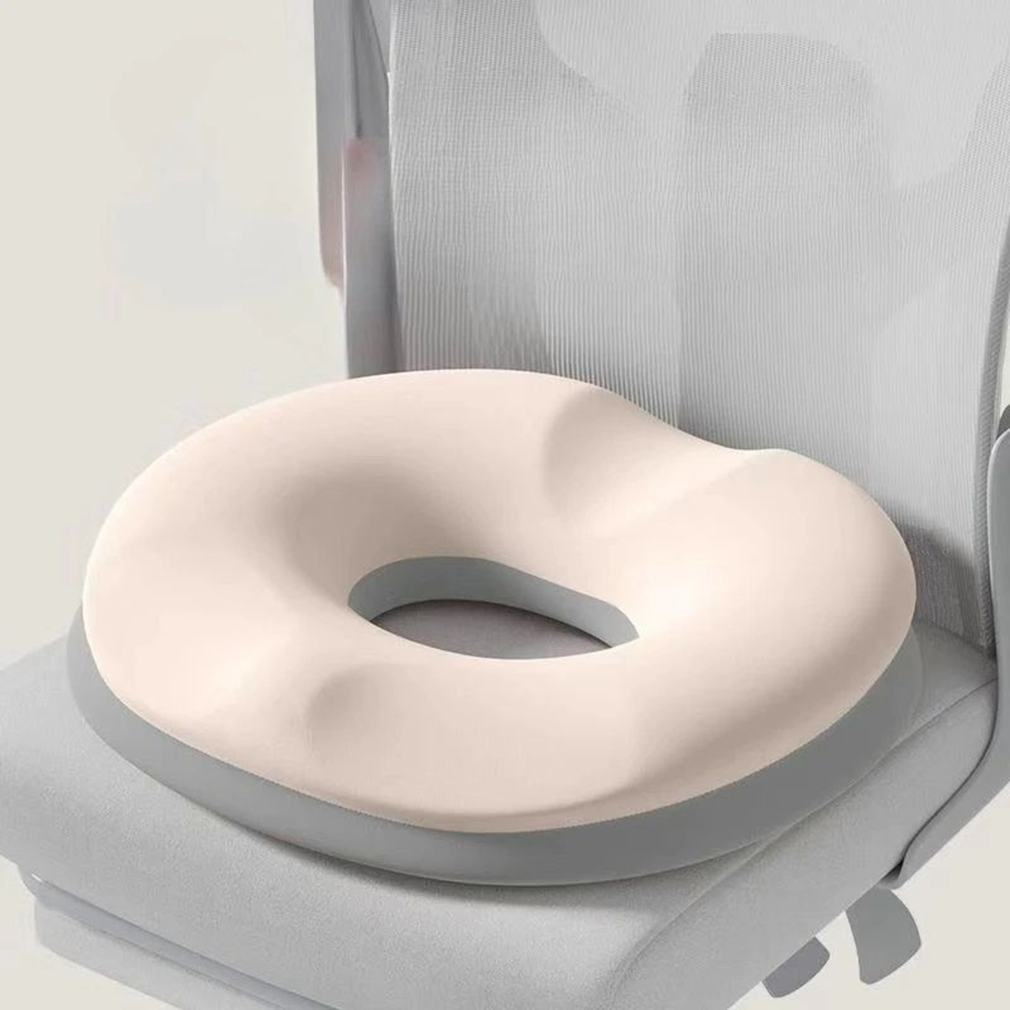 ComfortPlus Memory Foam Donut Cushion  Tailbone  Hemorrhoid Relief Seat Pad 10