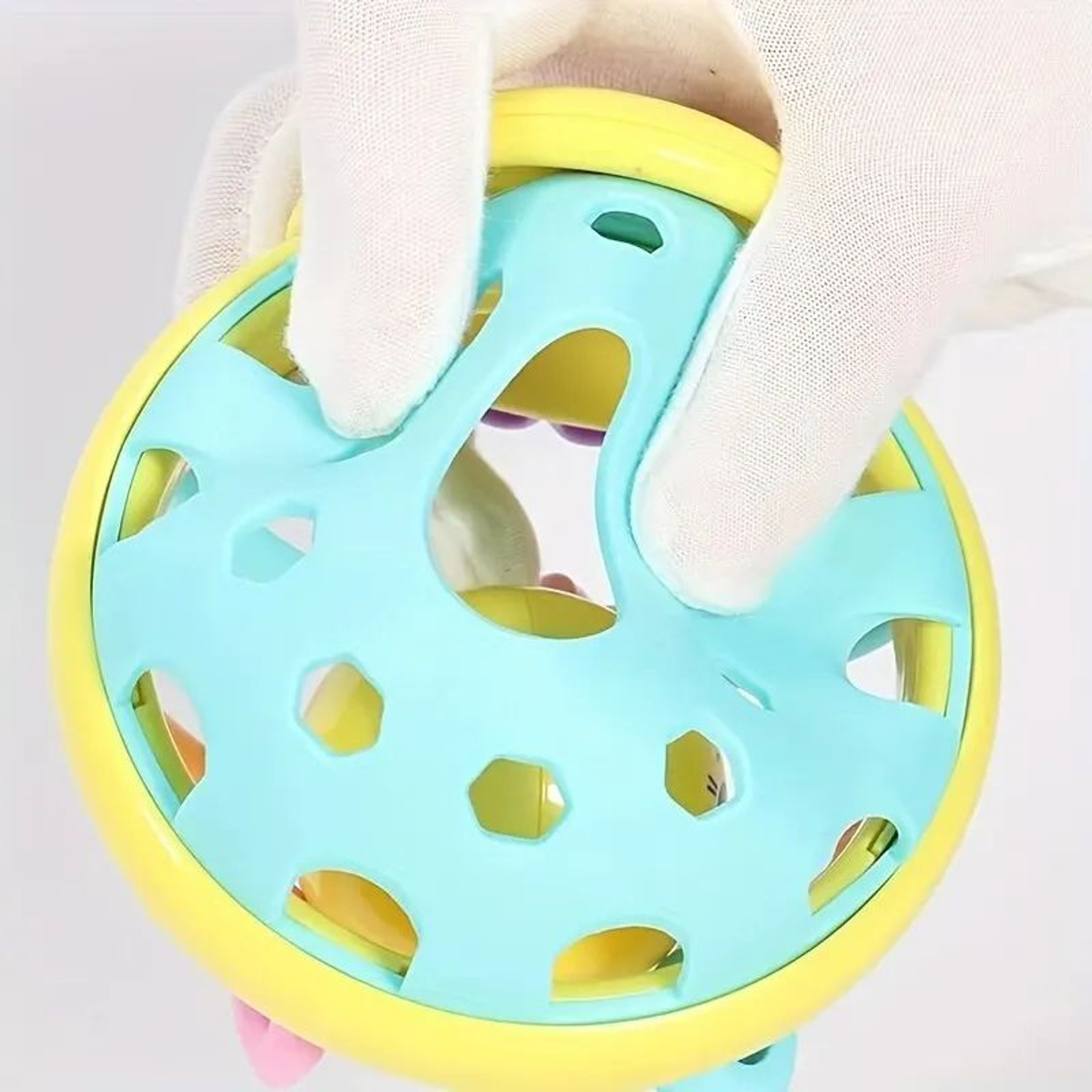 BabyFirst 39Inch Sensory Rattle Ball  Safe Bendy Walker Rattle For Newborns 2