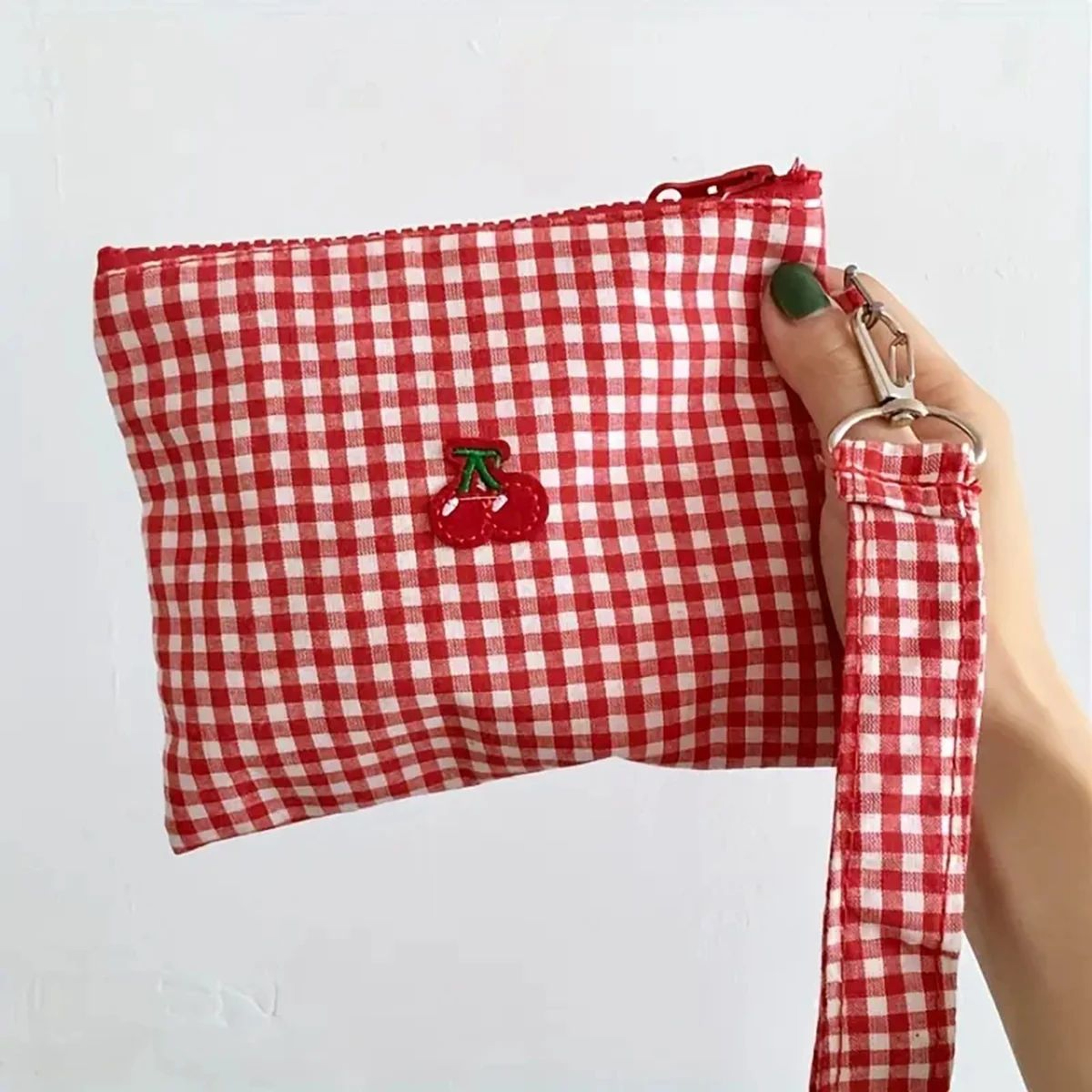 CherryCanvas LargeCapacity Travel Makeup Bag 4