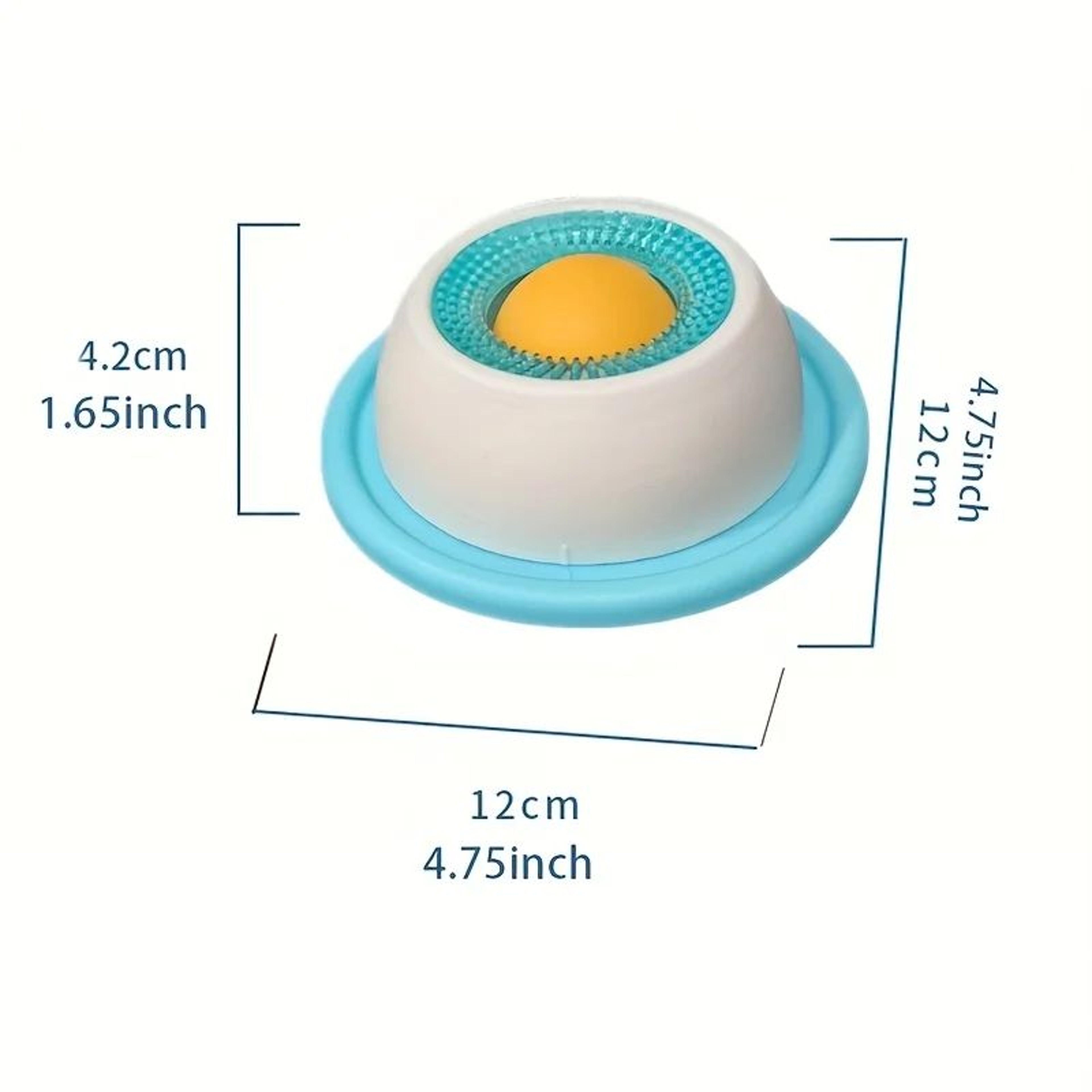 CalmBite SlowFeed Pet Lick Mat  Yogurt Licking Plate For Dogs  Cats 7