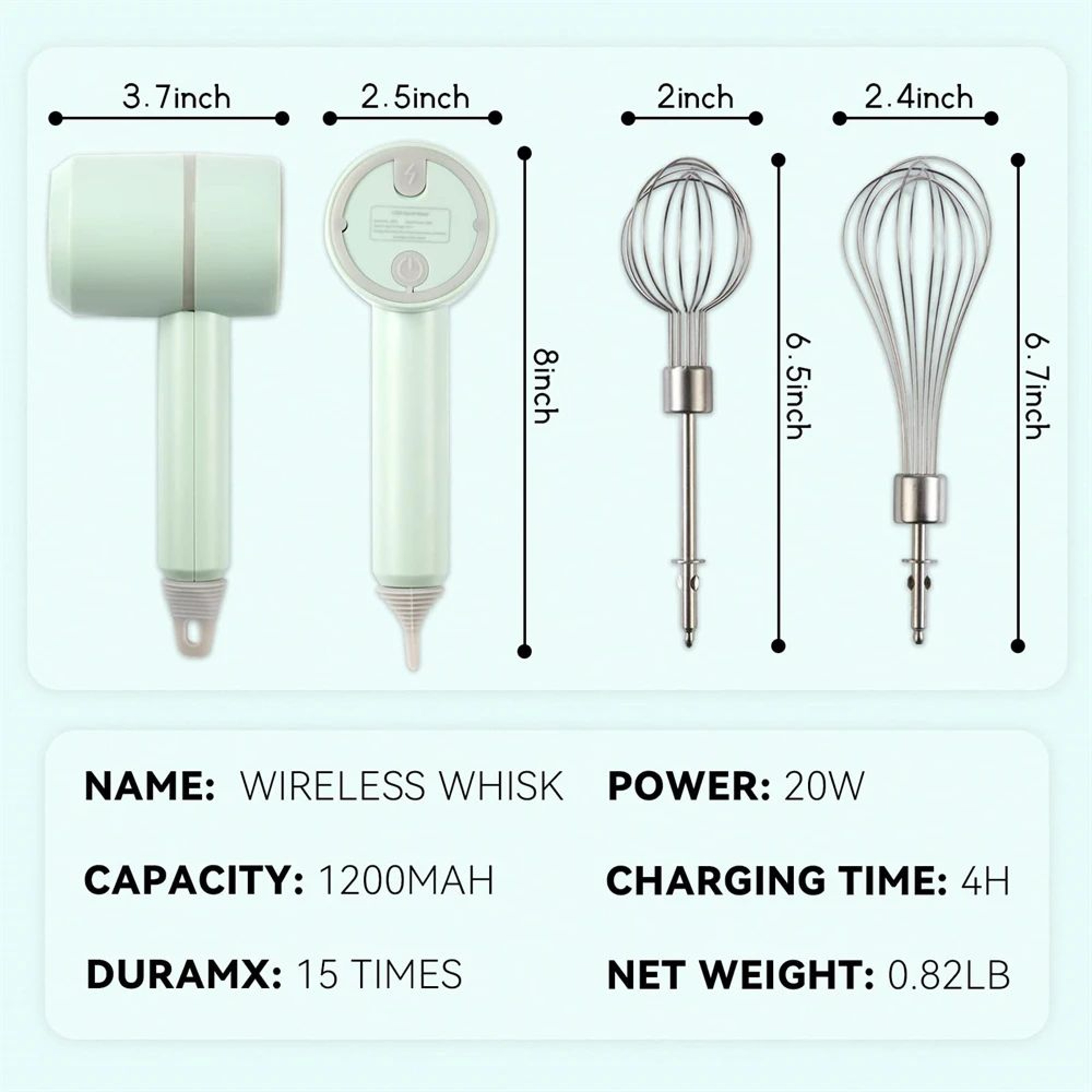 PortableMix Pro  Compact Electric Blender  Hand Mixer 1