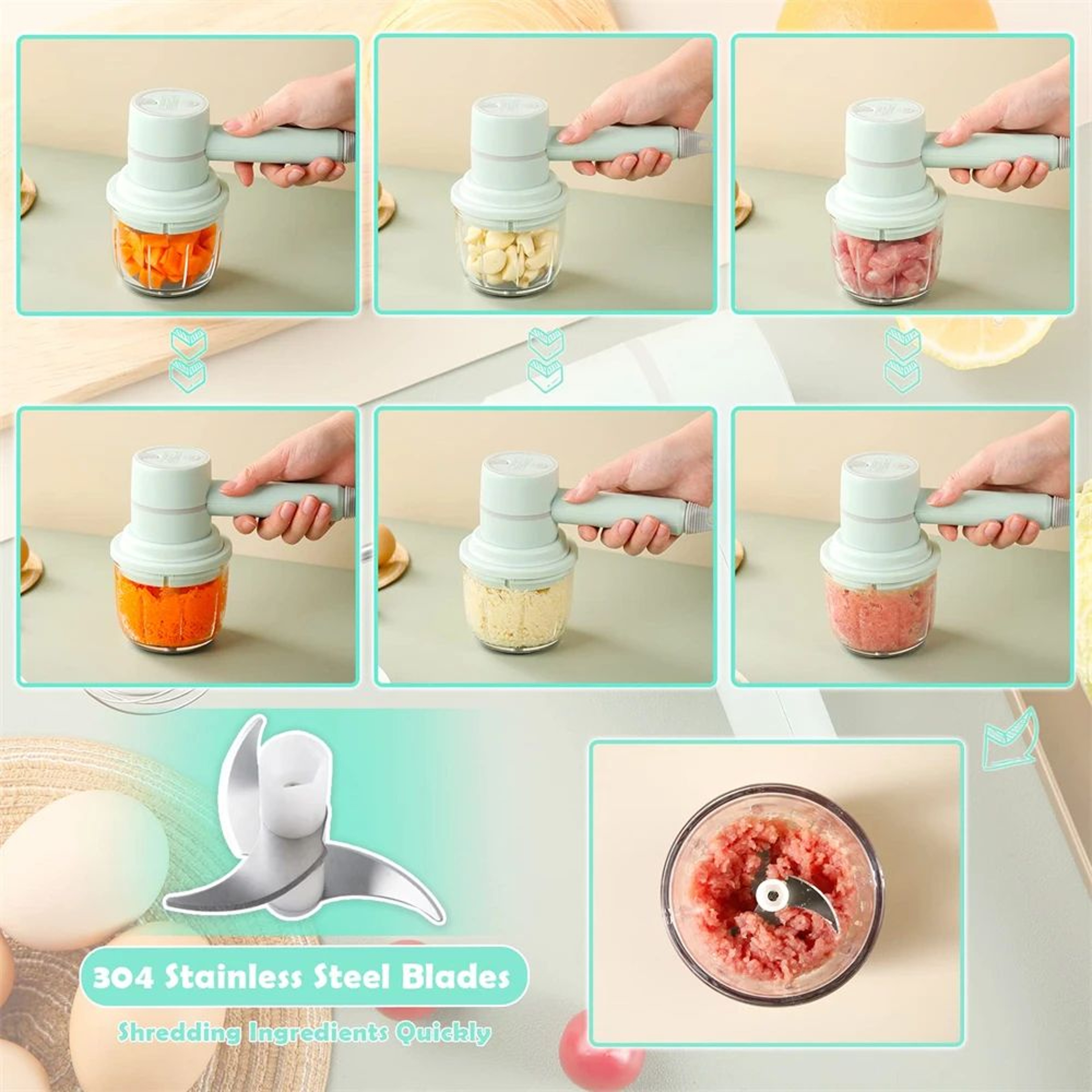 PortableMix Pro  Compact Electric Blender  Hand Mixer 5