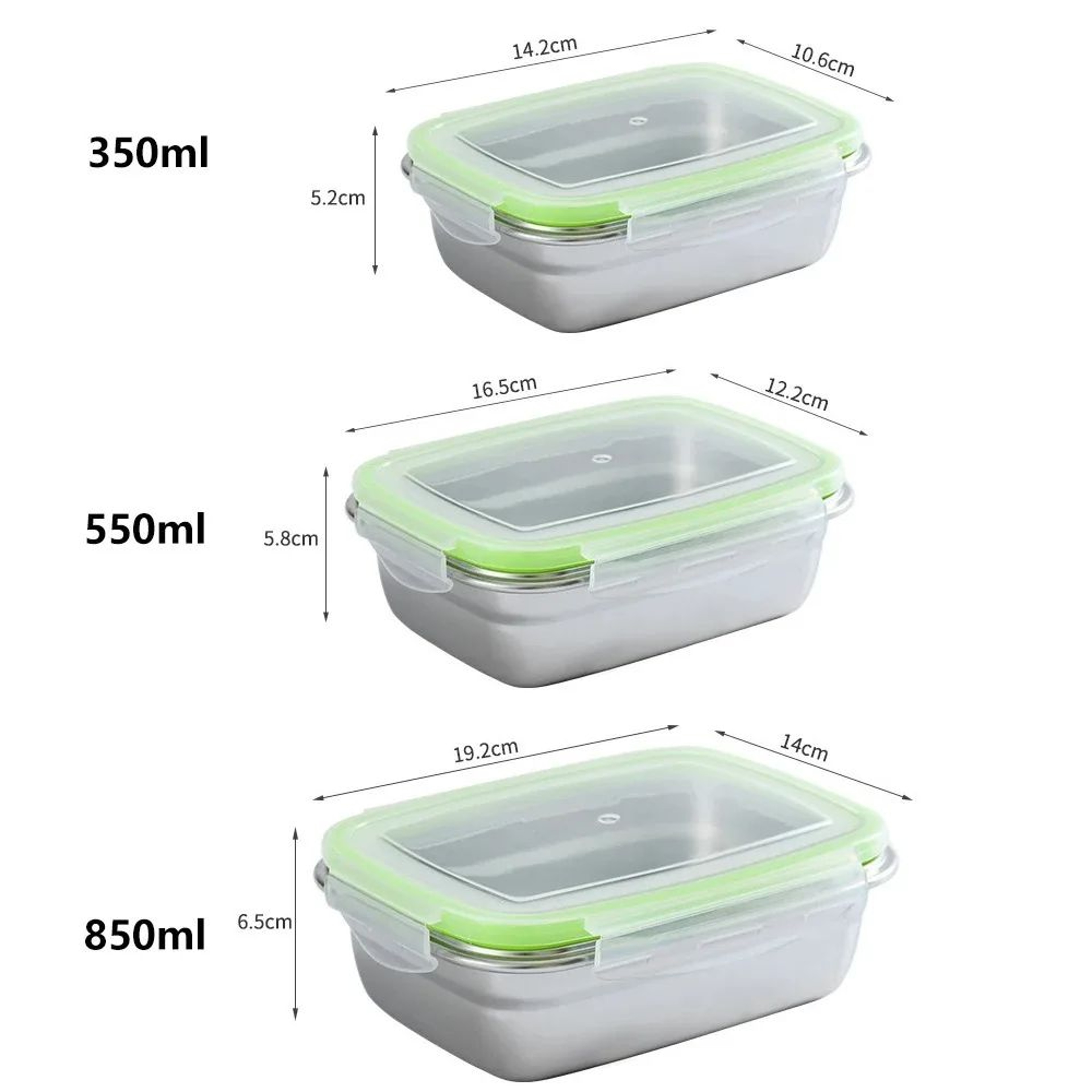 Premium Stainless Steel Bento Box Set  LeakProof FoodGrade Storage For Home Work  School 1