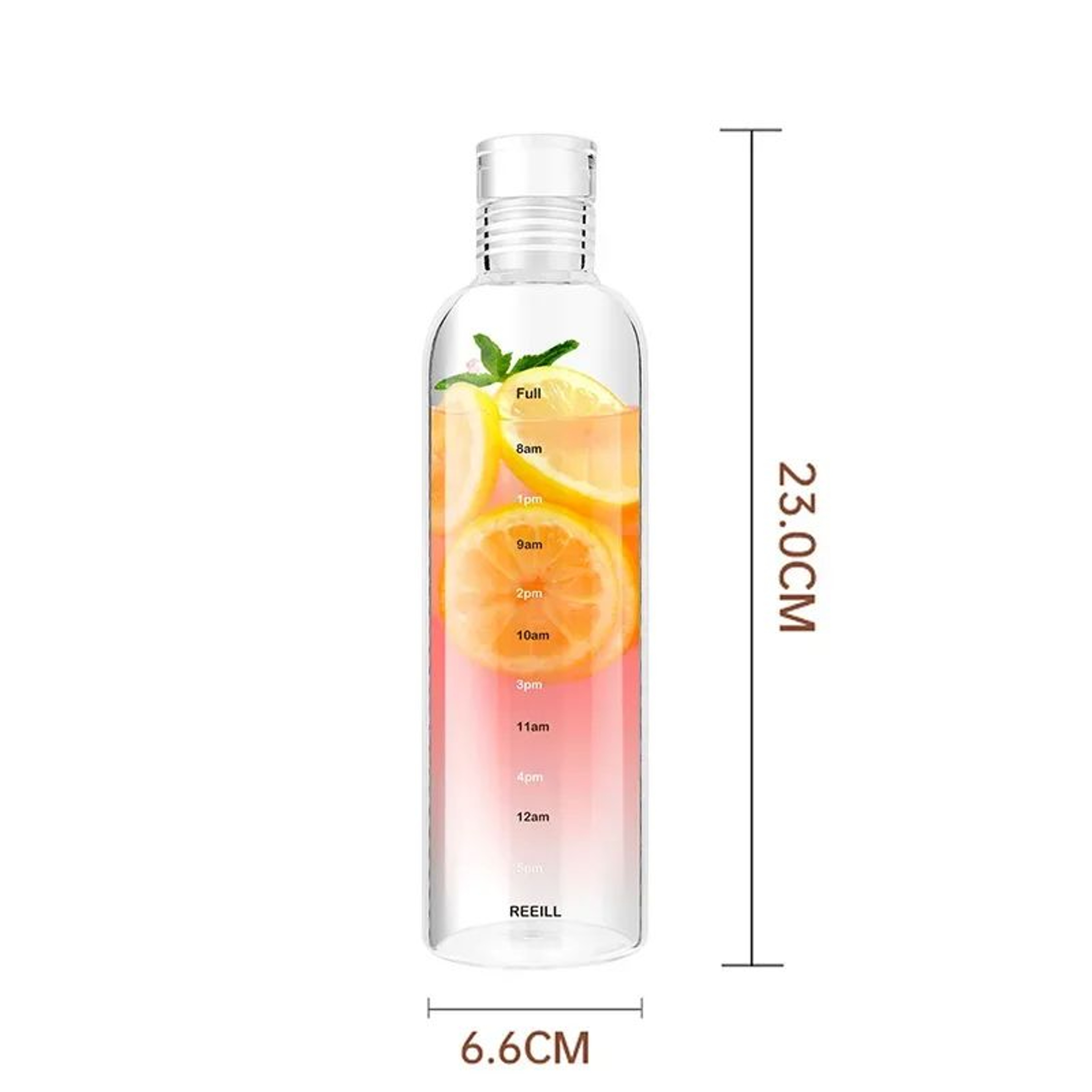 Premium Hydration Time Tracker Water Bottle  Leakproof Sports Bottle For Gym School Daily Use 6